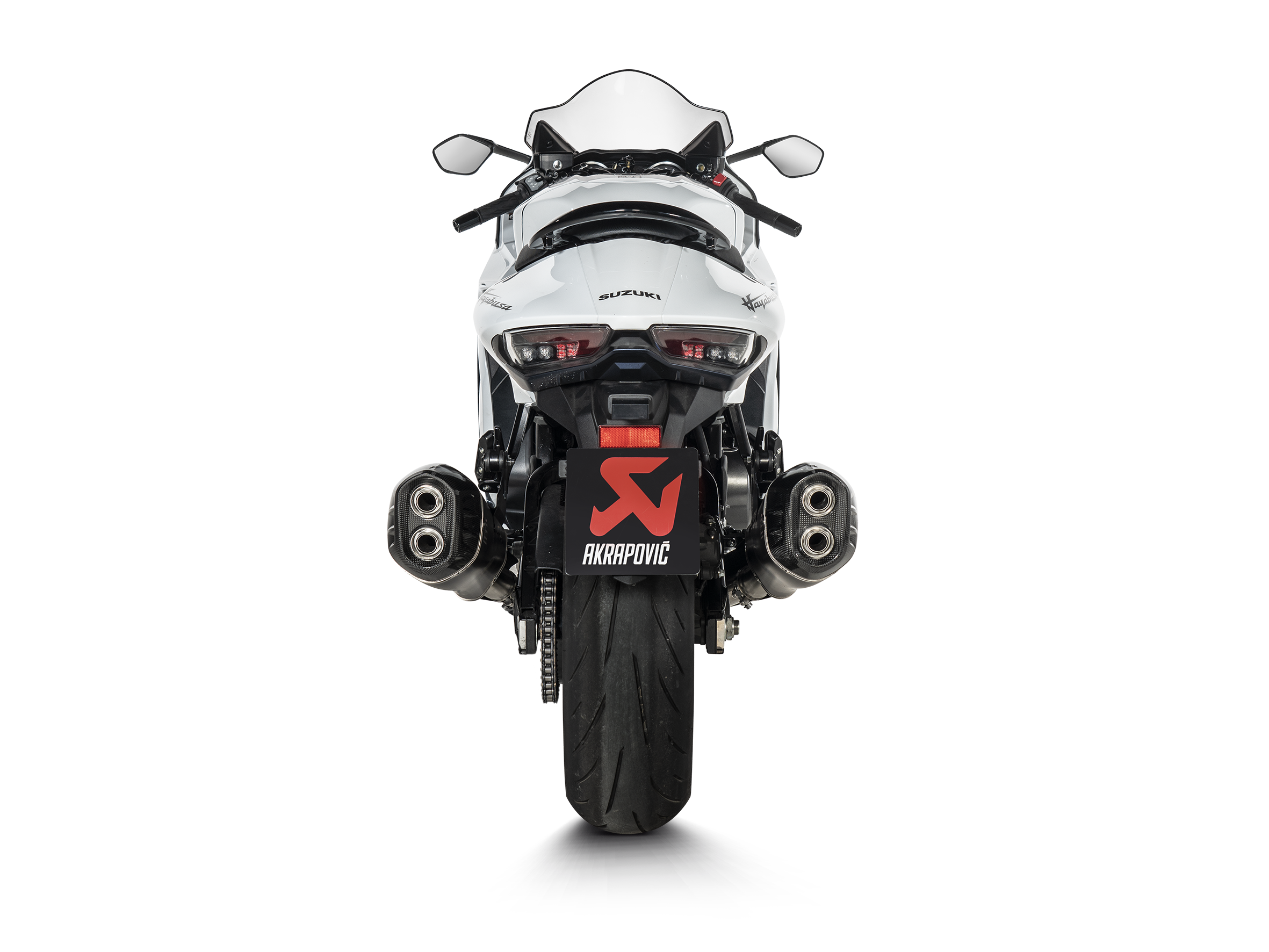AKRAPOVIC TERMINALE TITANIO SUZUKI GSX R 1300 HAYABUSA 2025 - AKRAPOVIC immagine 4