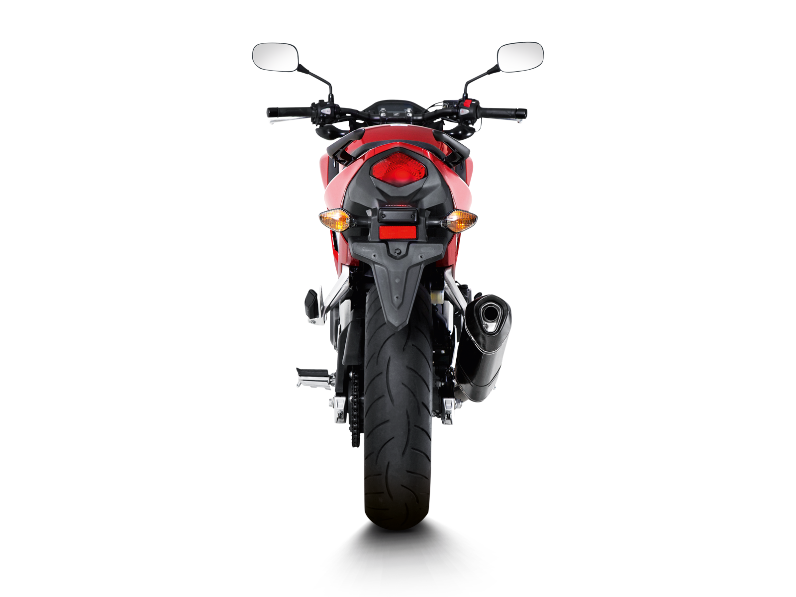 AKRAPOVIC TERMINALE CARBONIO HONDA CB 400 / 500F / 500X CBR 400 / 500 R 2013-16 - AKRAPOVIC immagine 4