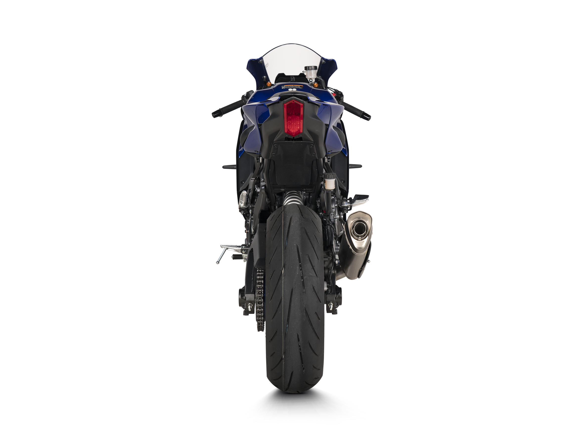 AKRAPOVIC TERMINALE TITANIO RACING YAMAHA R7 2021-24 - AKRAPOVIC immagine 4