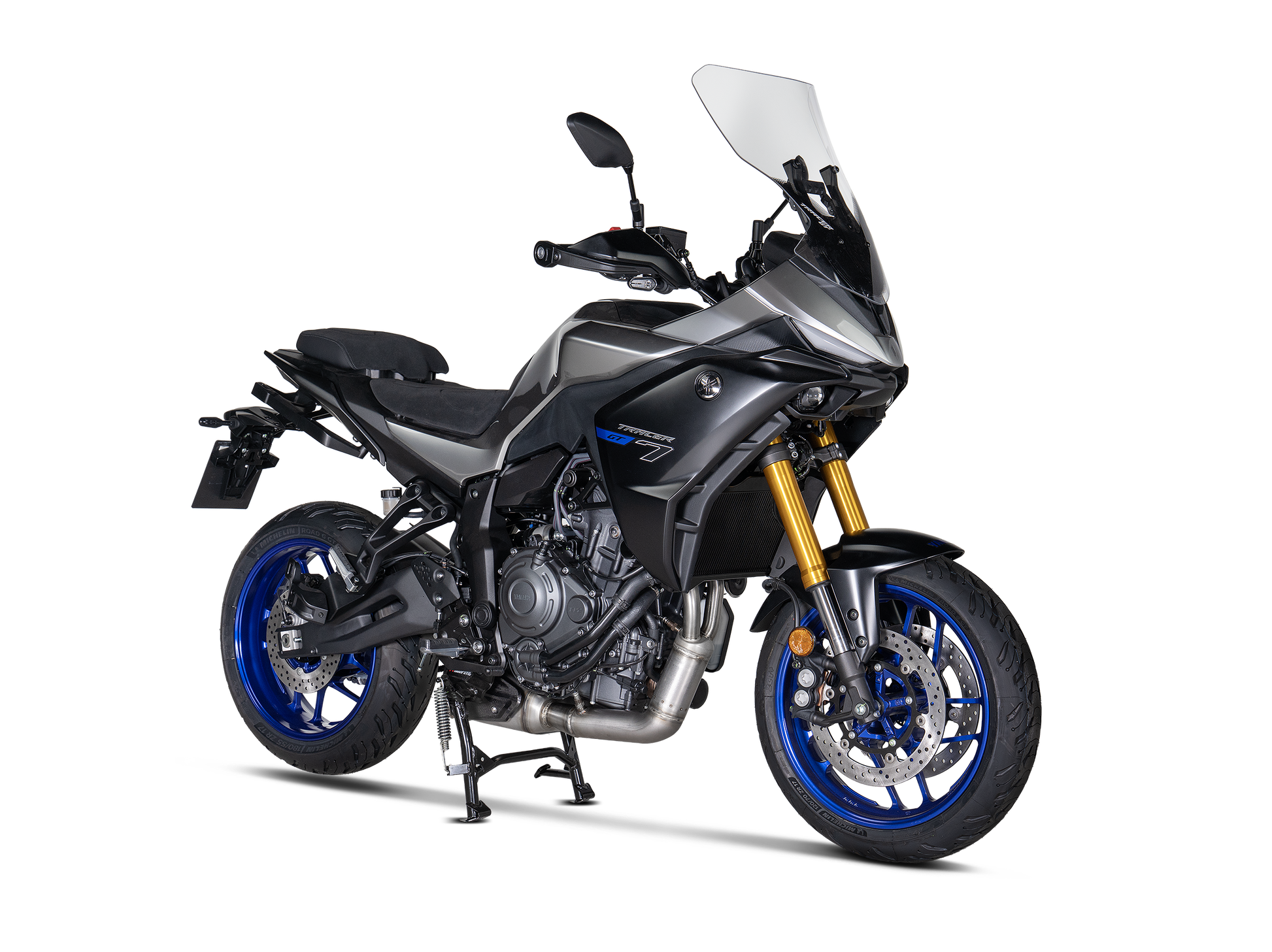 AKRAPOVIC SCARICO INOX OMOLOGATO YAMAHA MT 07 / FZ 07 TRACER 7 / GT 2020-26 - AKRAPOVIC immagine 7