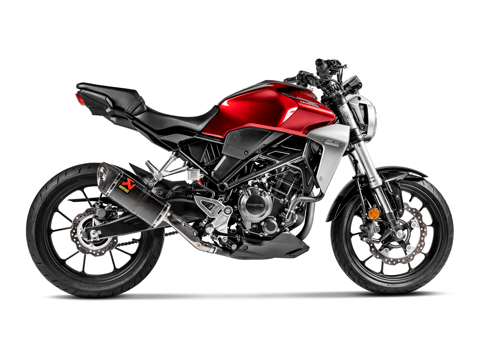 AKRAPOVIC TERMINALE CARBONIO RACING HONDA CB 300 R 2018-20 - AKRAPOVIC immagine 2