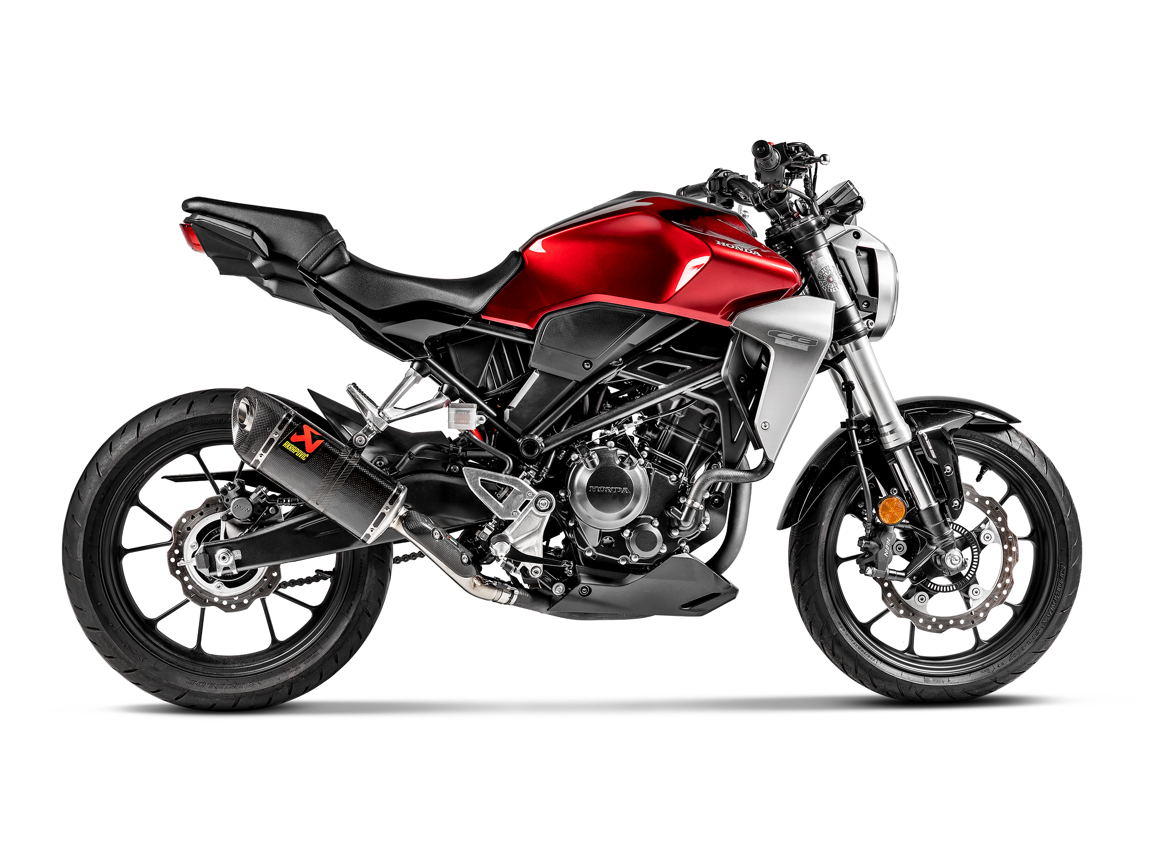 AKRAPOVIC TERMINALE CARBONIO RACING HONDA CB 300 R 2018-20 - AKRAPOVIC immagine 2