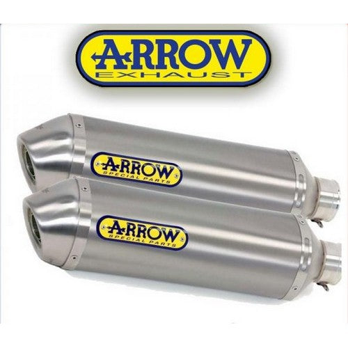 TERMINALI ARROW RACE TECH TITANIO OMOLOGATI PER APRILIA RSV 1000 R 2004-2008 - Sestamarcia Racing Part Italia S.r.l.