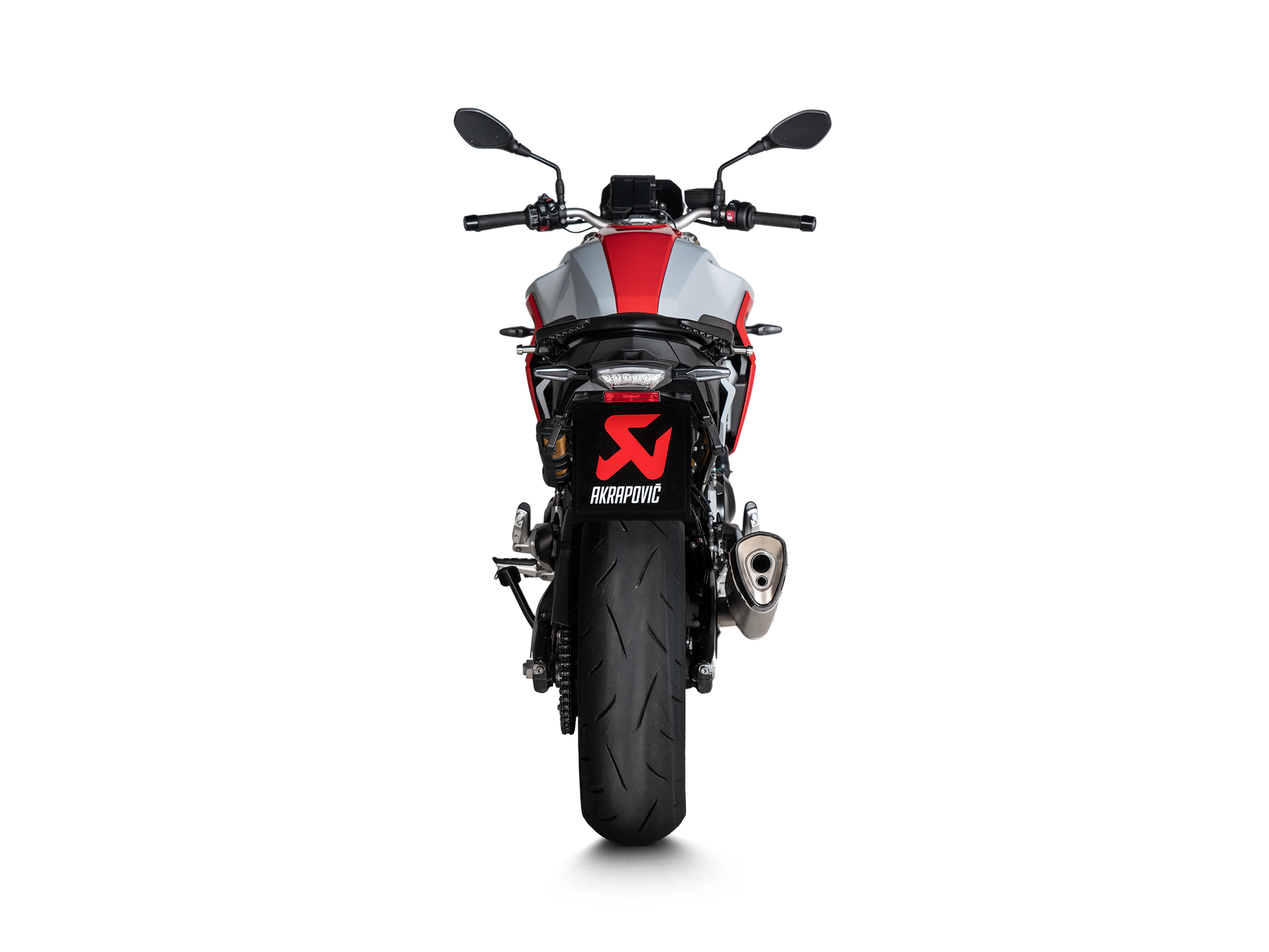 AKRAPOVIC TERMINALE TITANIO OMOLOGATO BMW F 900 R 2020-24 - AKRAPOVIC immagine 4