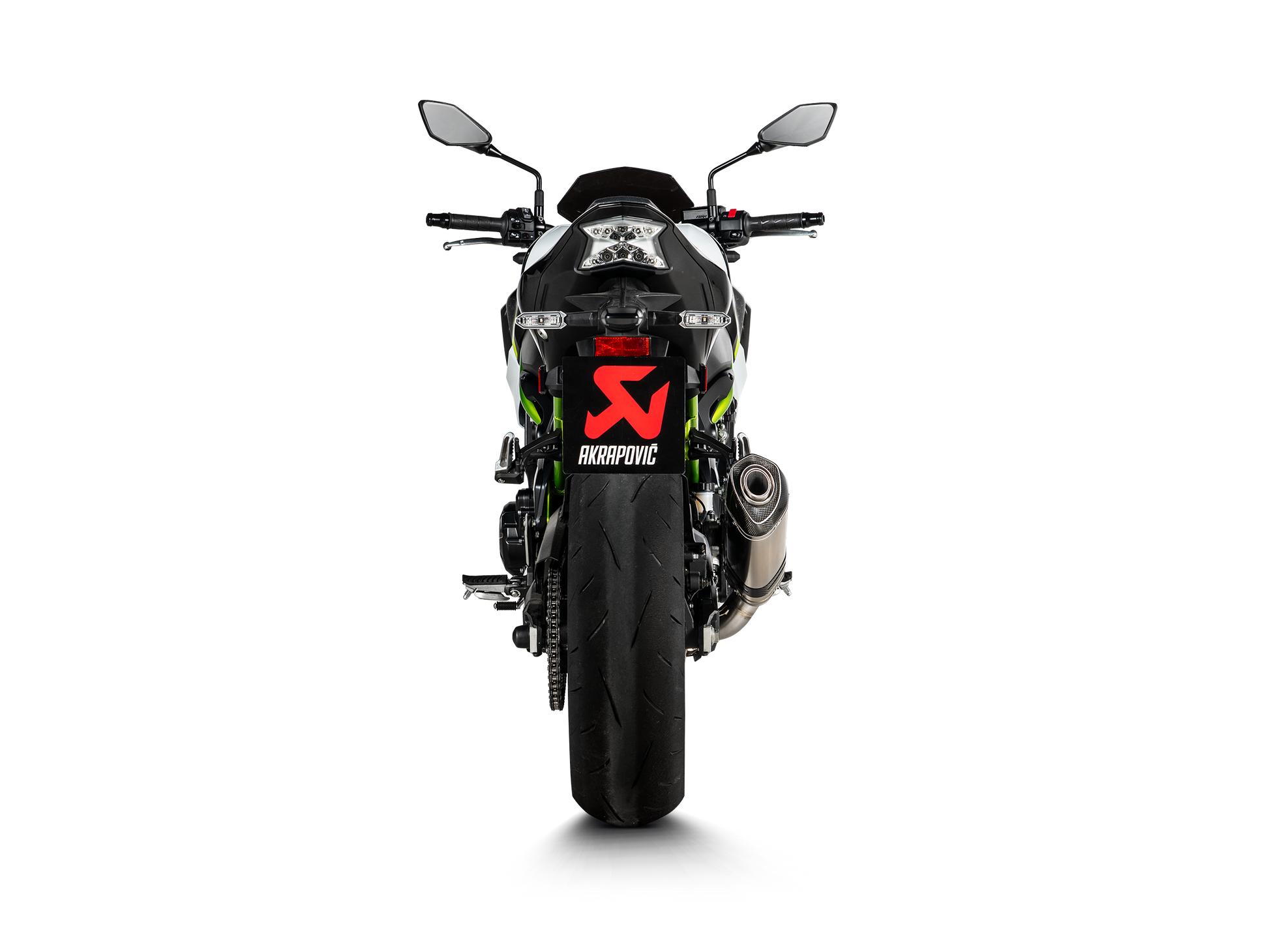 AKRAPOVIC TERMINALE TITANIO OMOLOGATO KAWASAKI Z900 2017-24 - AKRAPOVIC immagine 4