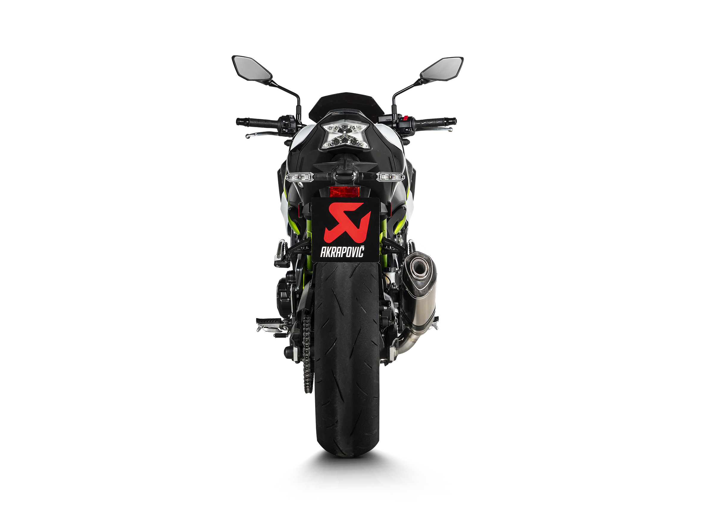 AKRAPOVIC TERMINALE TITANIO OMOLOGATO KAWASAKI Z900 2017-24 - AKRAPOVIC immagine 4