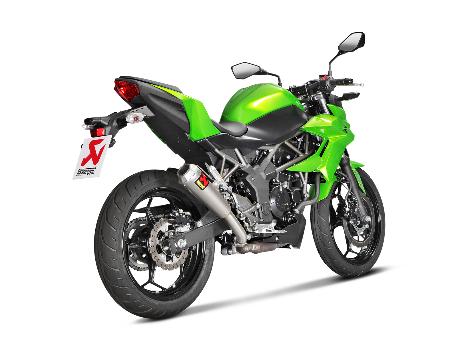 TERMINALE TITANIO RACING KAWASAKI NINJA 125 / Z125 (11KW) NINJA 250SL Z250SL 201 - AKRAPOVIC immagine 3