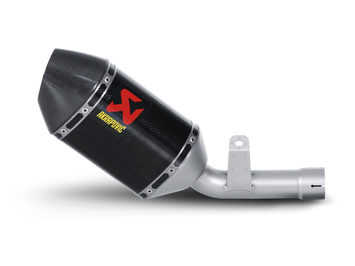 AKRAPOVIC TERMINALE CARBONIO RACING SUZUKI GSX R 600 / 750 2006-07 - AKRAPOVIC