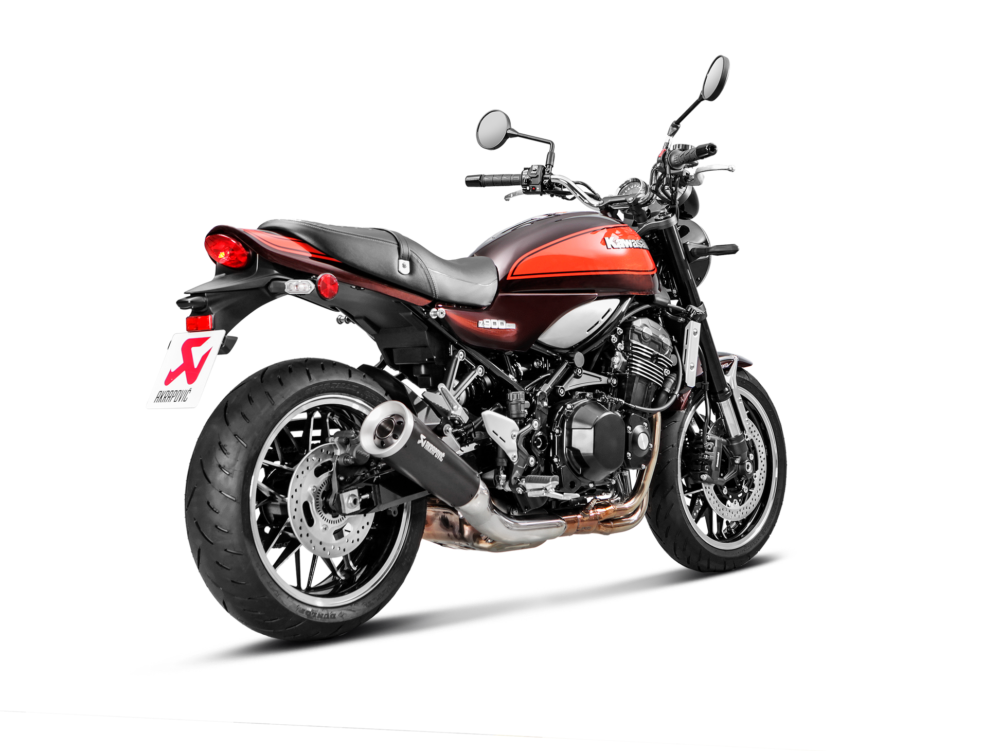 AKRAPOVIC TERMINALE TITANIO OMOLOGATO KAWASAKI Z900 RS / CAFE 2018-24 - AKRAPOVIC immagine 3