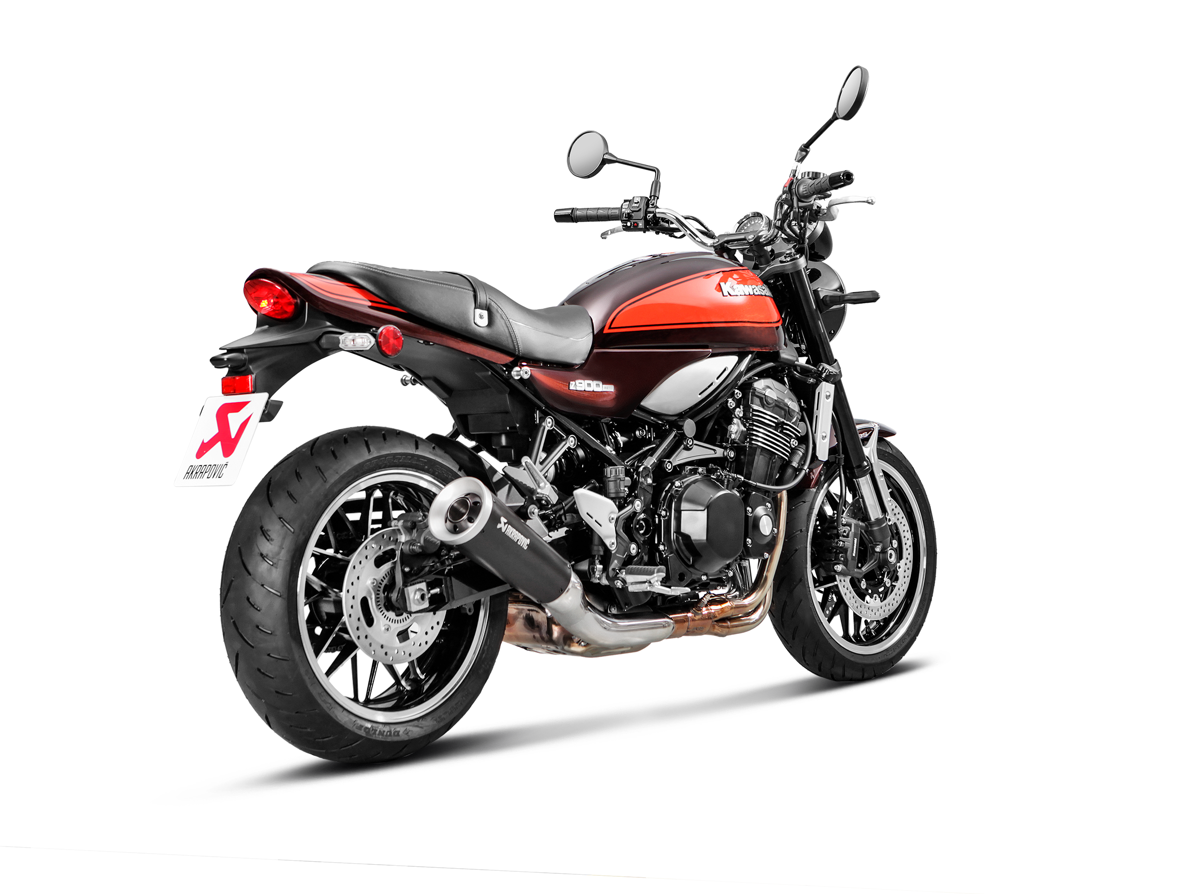 AKRAPOVIC TERMINALE TITANIO OMOLOGATO KAWASAKI Z900 RS / CAFE 2018-24 - AKRAPOVIC immagine 3