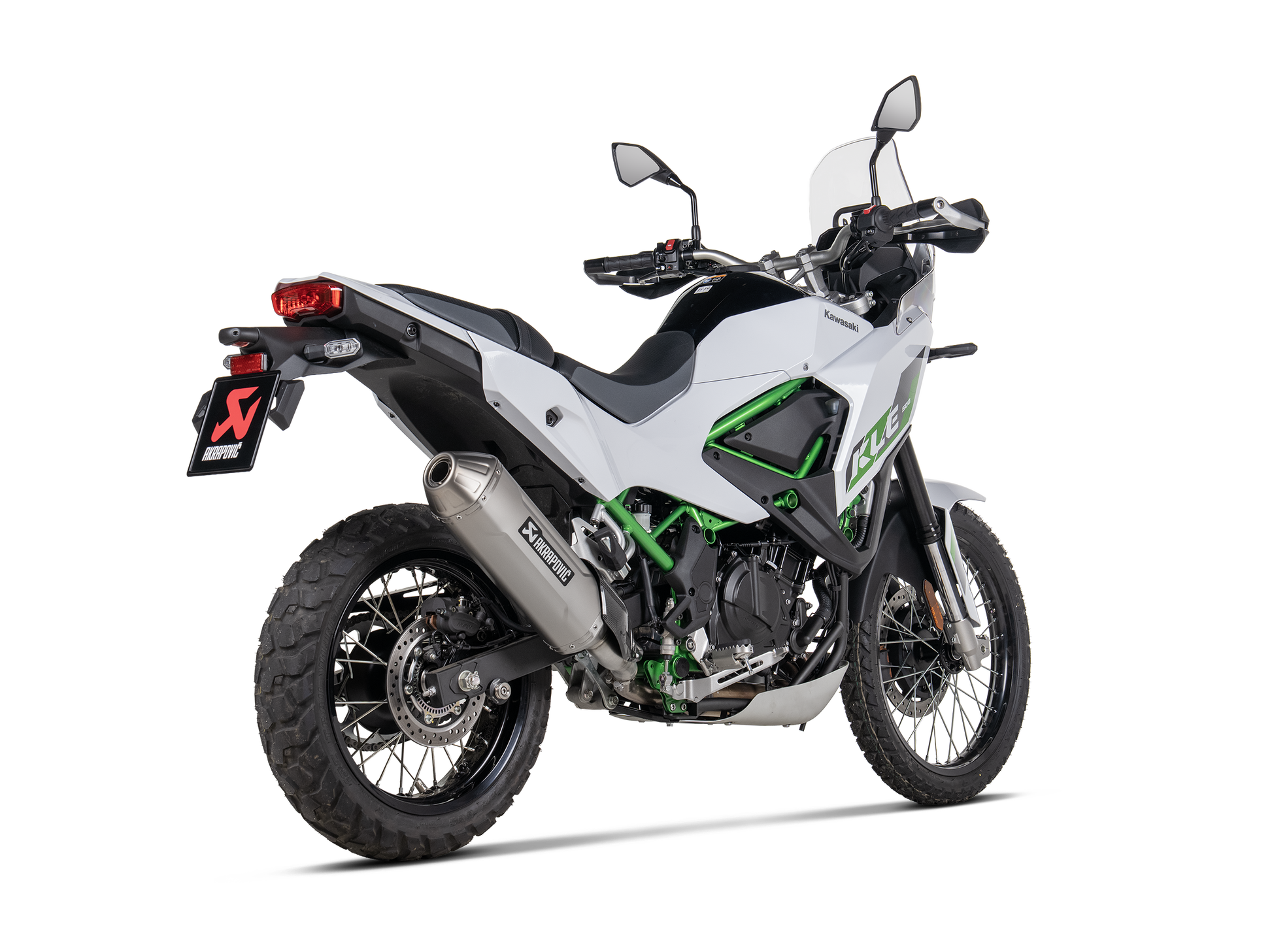 AKRAPOVIC TERMINALE TITANIO KAWASAKI KLE 500 2026 - AKRAPOVIC immagine 3