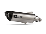 AKRAPOVIC TERMINALE ACCIAIO INOX OMOLOGATO YAMAHA X MAX 125 2022-24 - AKRAPOVIC
