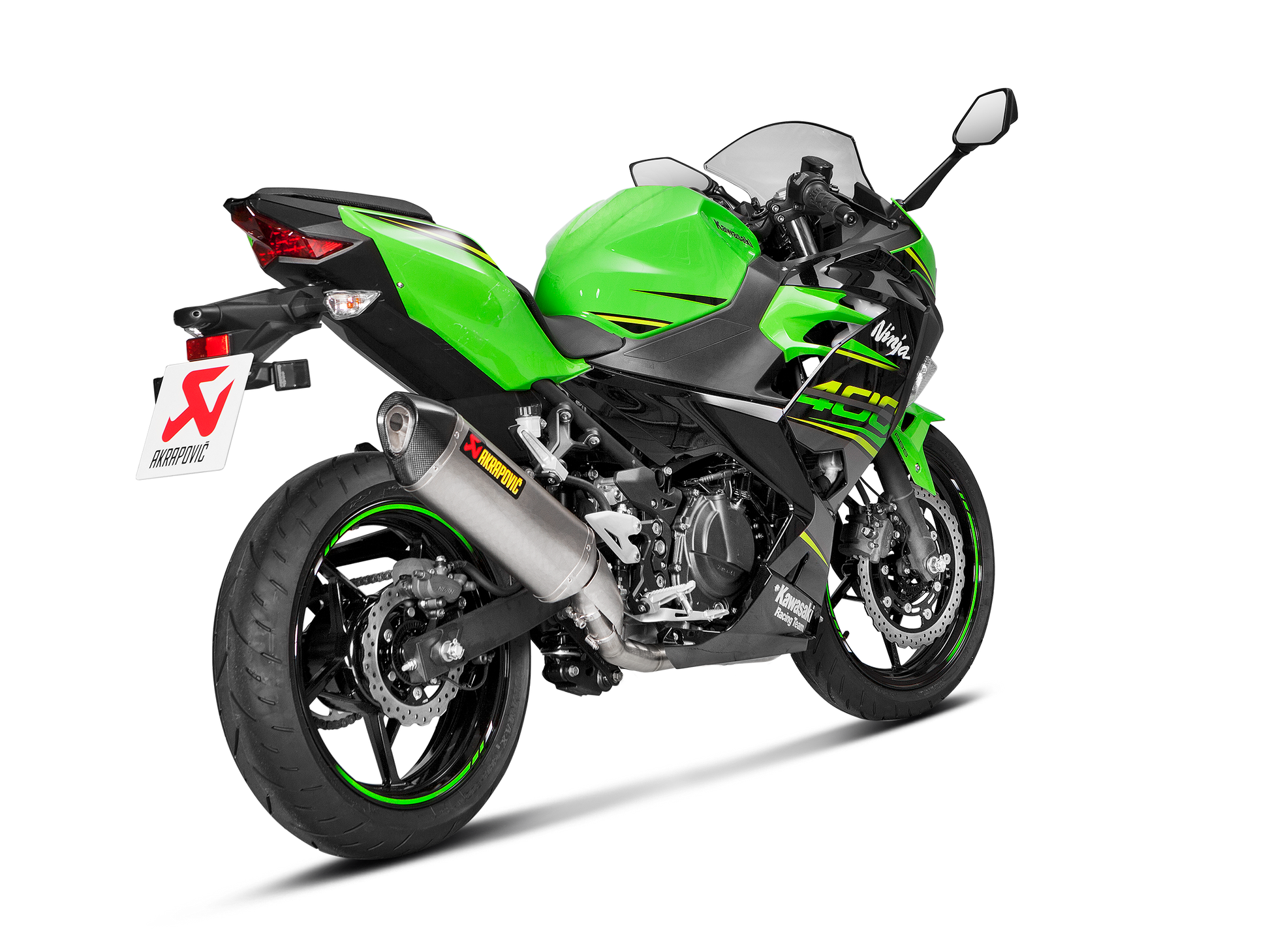 AKRAPOVIC COLLETTORI SCARICO ACCIAIO INOX RACING KAWASAKI NINJA 400 Z400 2018-23 - AKRAPOVIC immagine 5