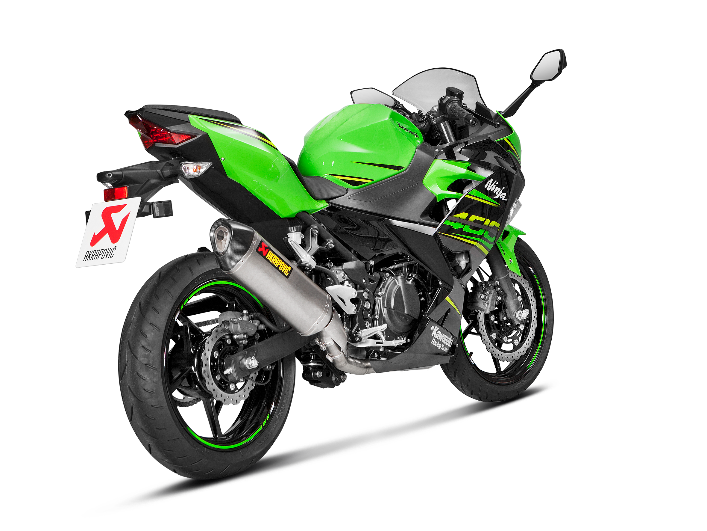 AKRAPOVIC COLLETTORI SCARICO ACCIAIO INOX RACING KAWASAKI NINJA 400 Z400 2018-23 - AKRAPOVIC immagine 5
