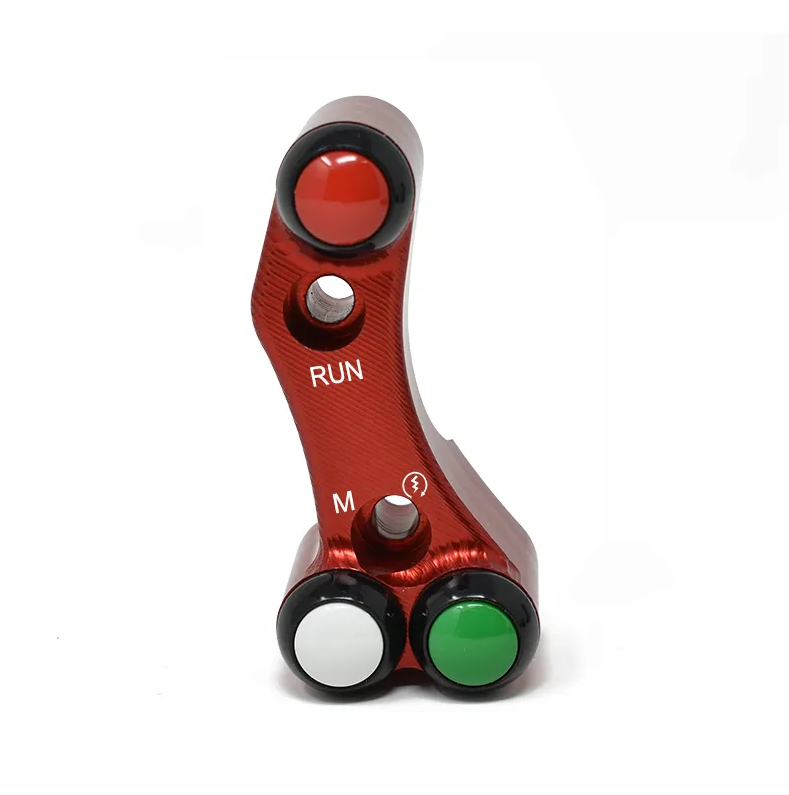PULSANTIERA DESTRA POMPA STANDARD ROSSO JETPRIME BMW S 1000 RR HP4 2009 - 14