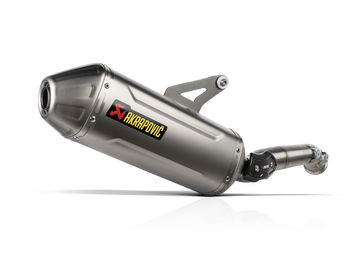 AKRAPOVIC TERMINALE TITANIO OMOLOGATO CFMOTO 800MT 2025-26 - AKRAPOVIC
