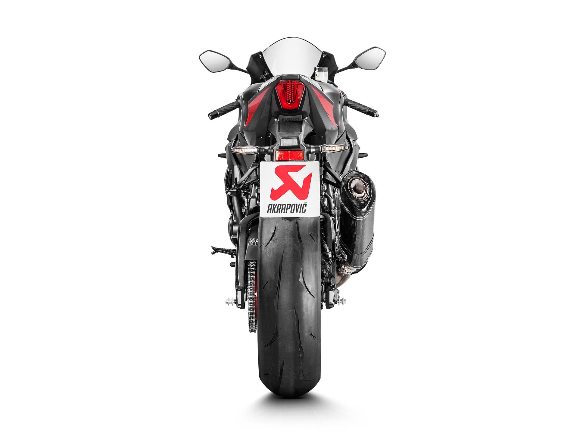 AKRAPOVIC TERMINALE CARBONIO SUZUKI GSX R 1000 2017-25 - AKRAPOVIC immagine 4