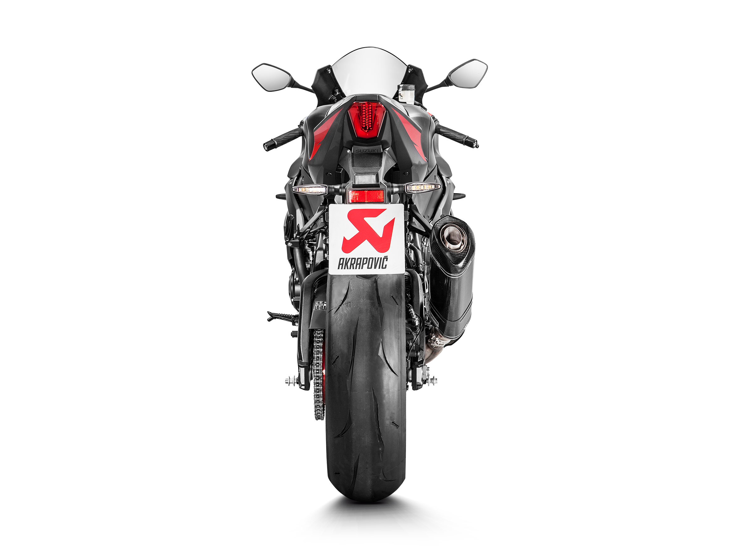 AKRAPOVIC TERMINALE CARBONIO SUZUKI GSX R 1000 2017-25 - AKRAPOVIC immagine 4
