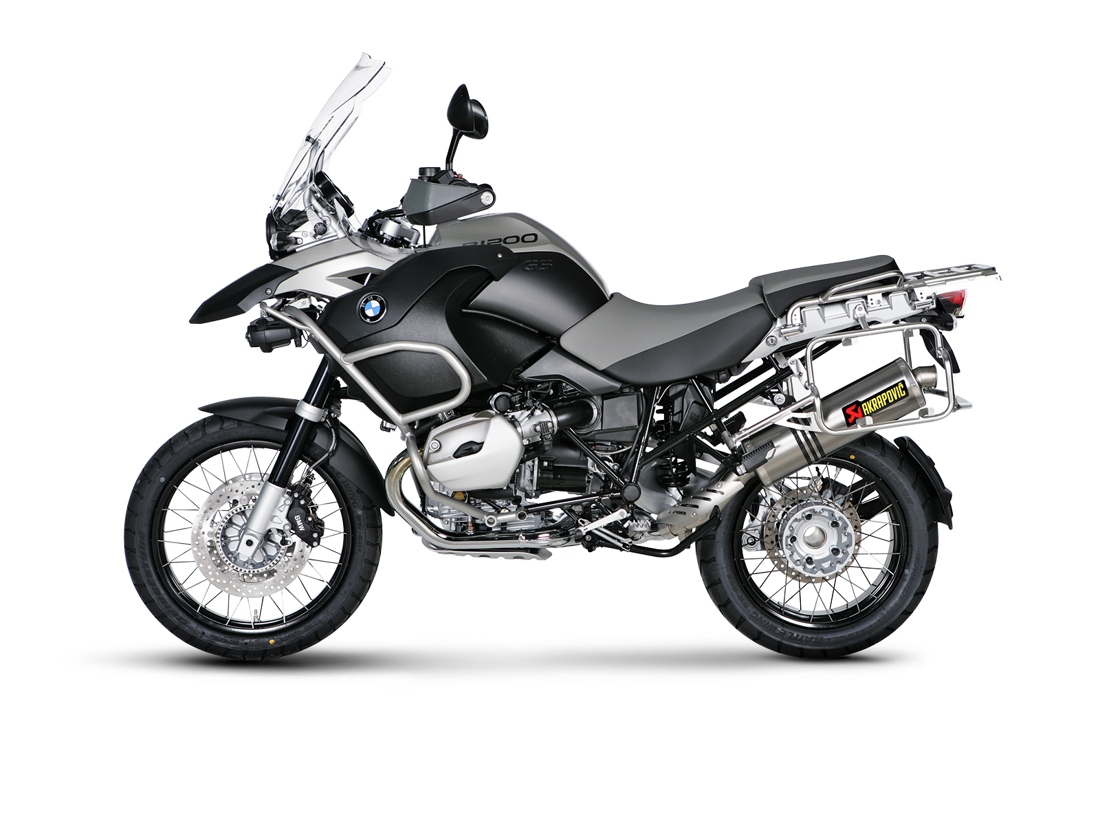 AKRAPOVIC TERMINALE TITANIO BMW R 1200 GS / ADVENTURE 2004-09 - AKRAPOVIC immagine 2