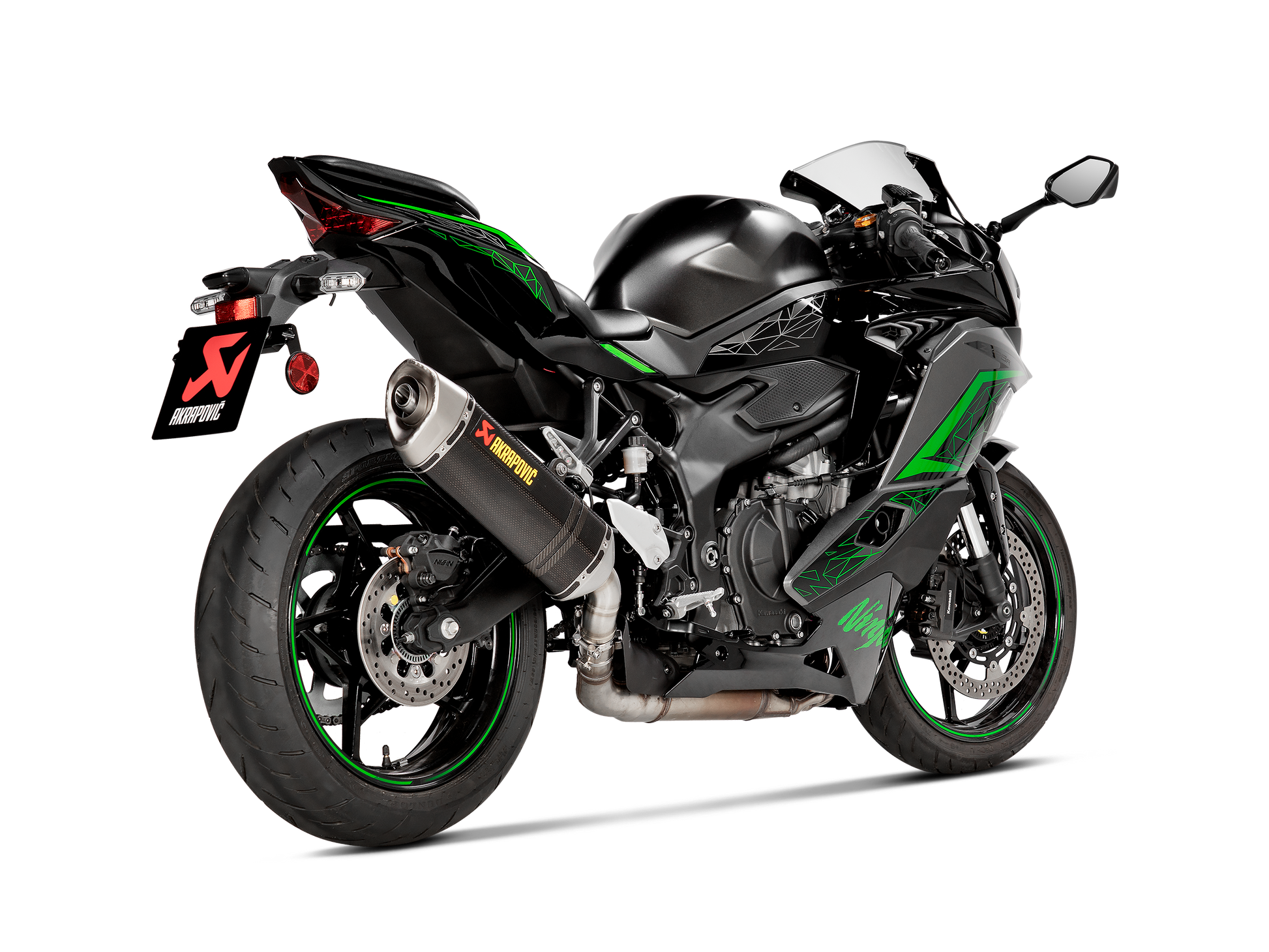 AKRAPOVIC TERMINALE CARBONIO RACING KAWASAKI NINJA ZX 25R 2023-26 - AKRAPOVIC immagine 3