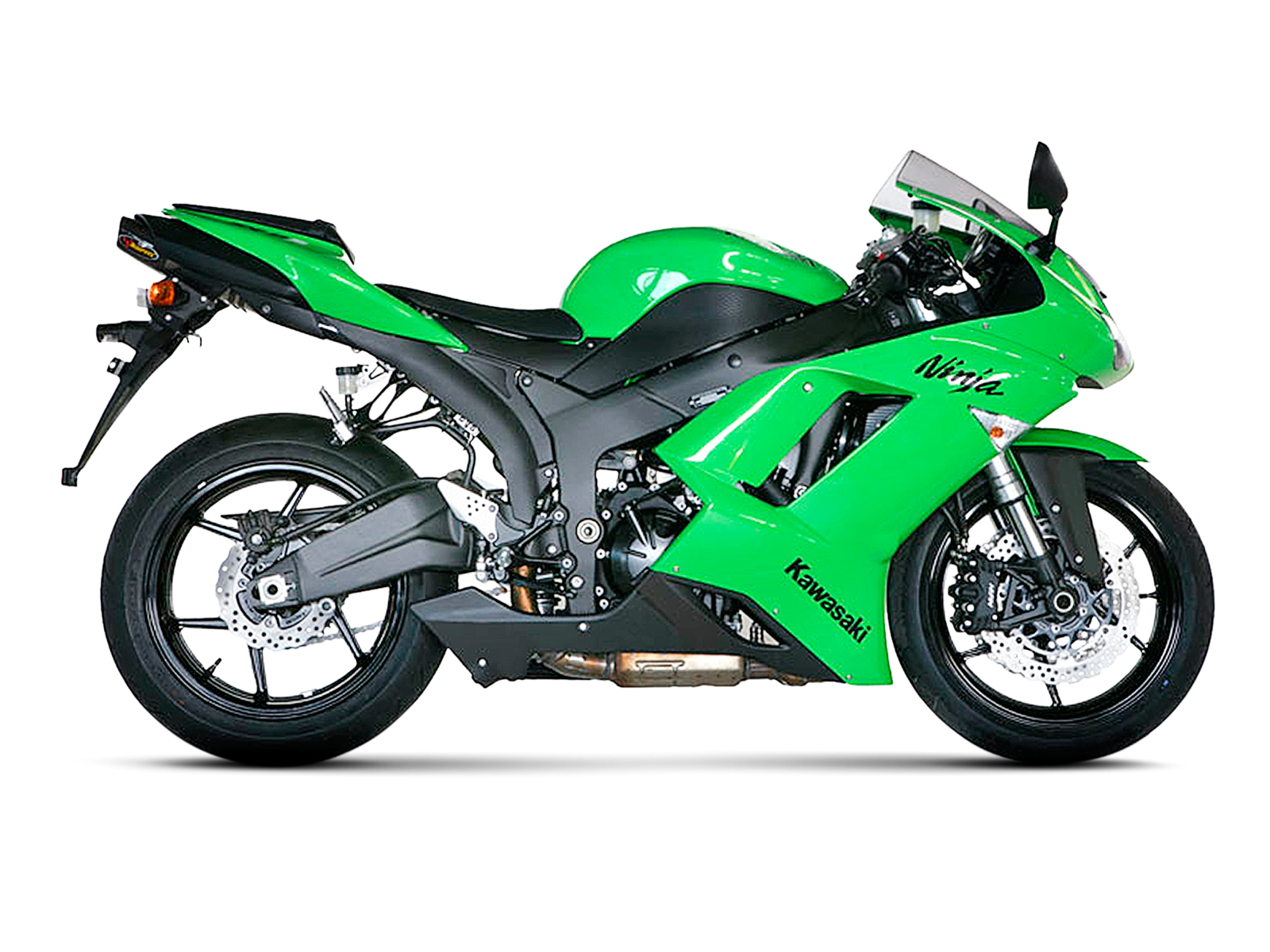 AKRAPOVIC TERMINALE TITANIO KAWASAKI NINJA ZX 6R 2007-08 - AKRAPOVIC immagine 2