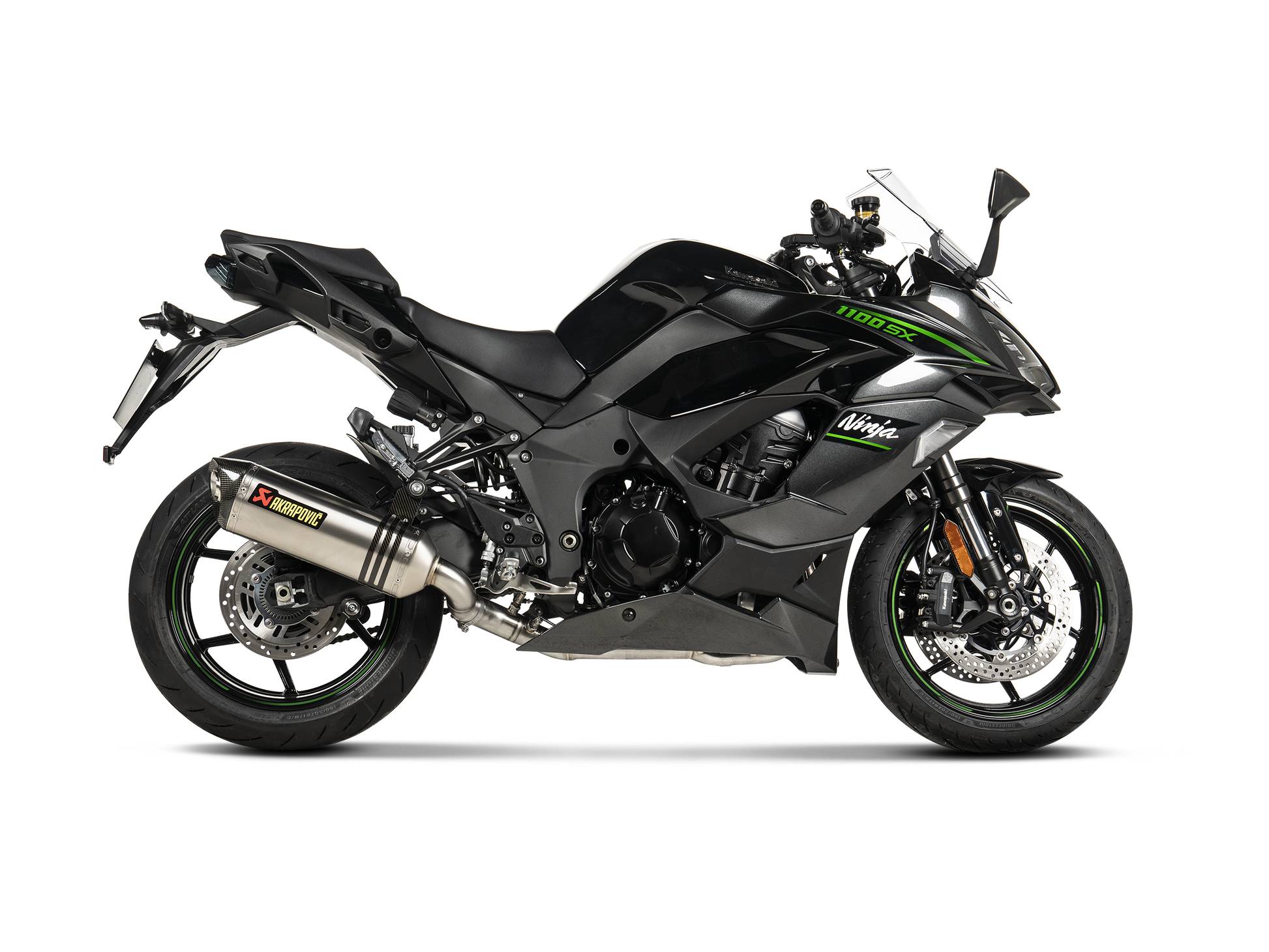 AKRAPOVIC COLLETTORI SCARICO ACCIAIO INOX RACING KAWASAKI NINJA 1000SX 2020-26 - AKRAPOVIC immagine 2