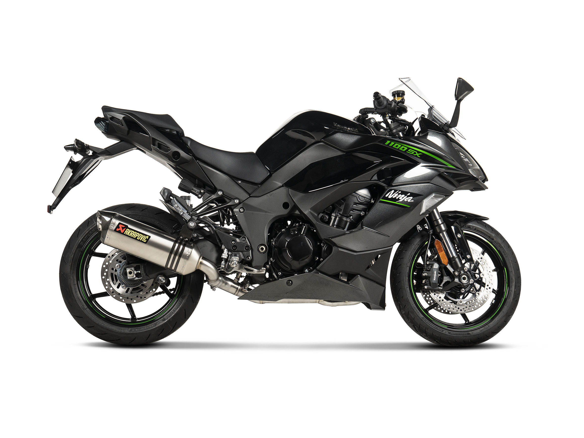 AKRAPOVIC COLLETTORI SCARICO ACCIAIO INOX RACING KAWASAKI NINJA 1000SX 2020-26 - AKRAPOVIC immagine 2