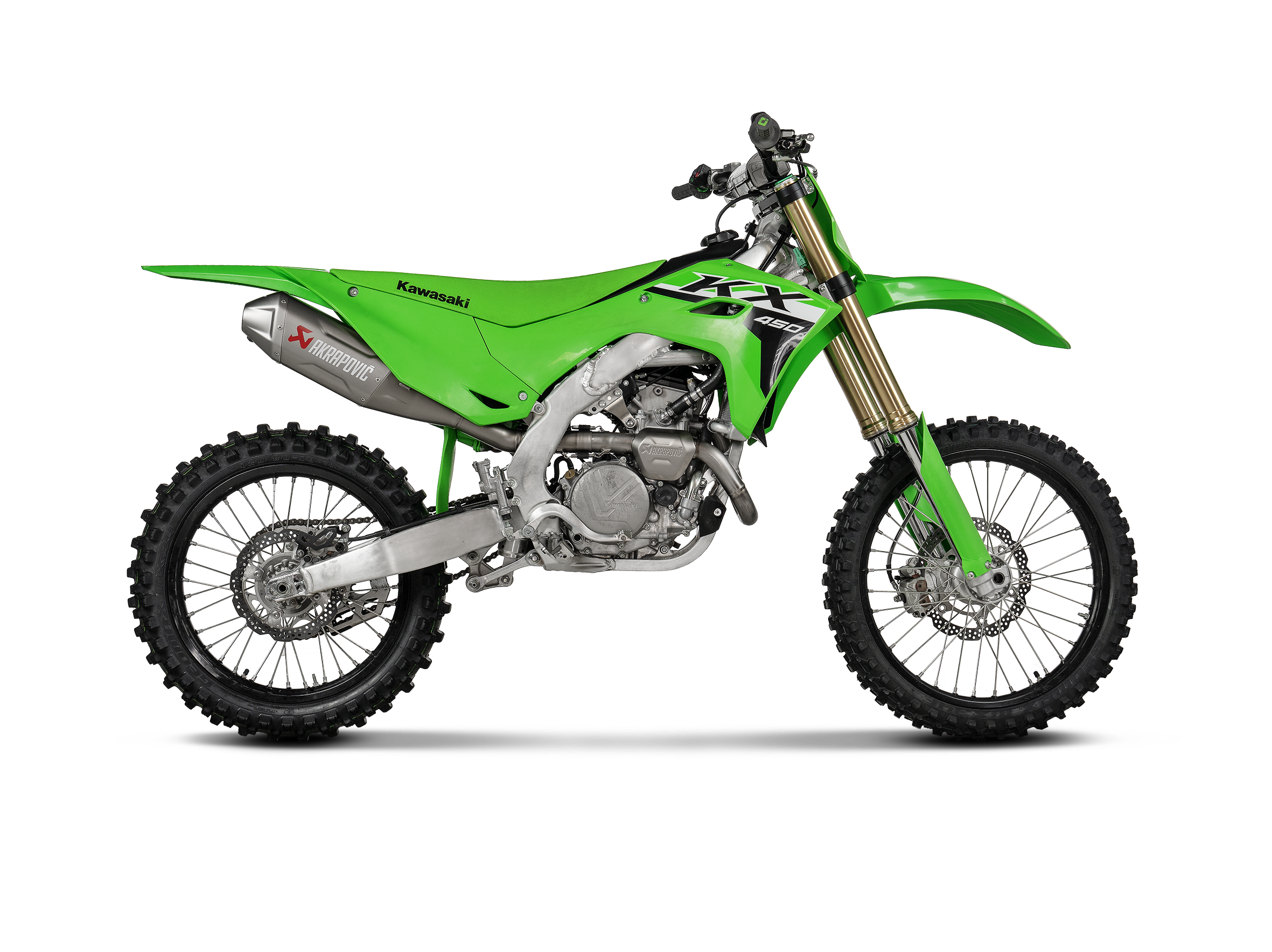 AKRAPOVIC TERMINALE TITANIO KAWASAKI KX 450 / 450X 2024-26 - AKRAPOVIC immagine 2