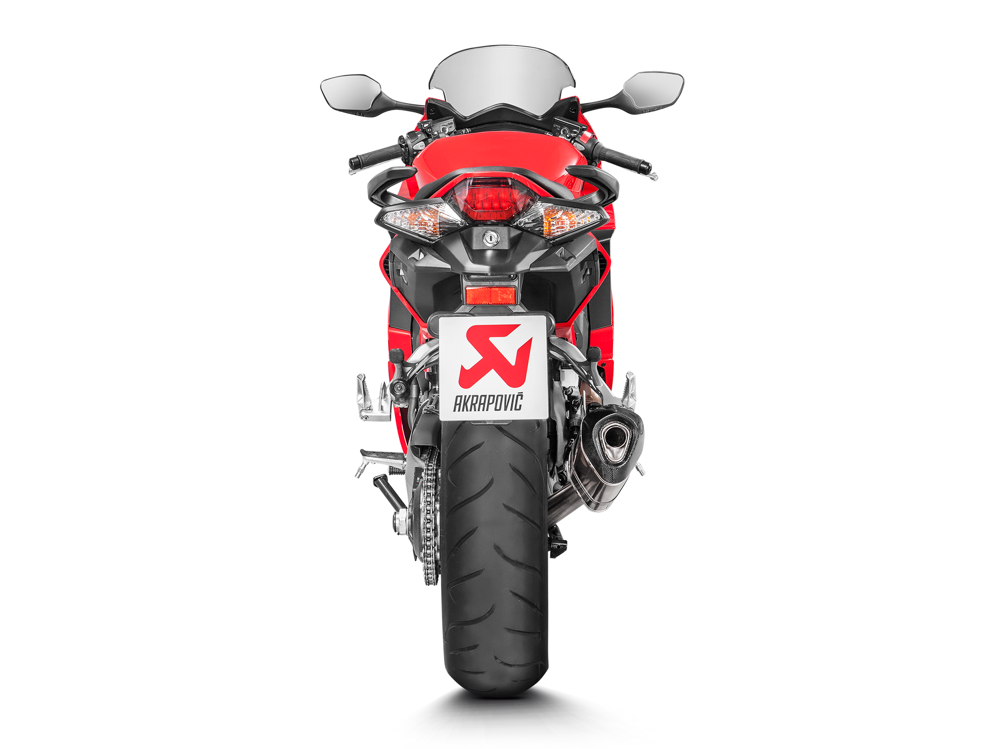 AKRAPOVIC TERMINALE TITANIO HONDA VFR 800F VFR 800X CROSSRUNNER 2017-20 - AKRAPOVIC immagine 4