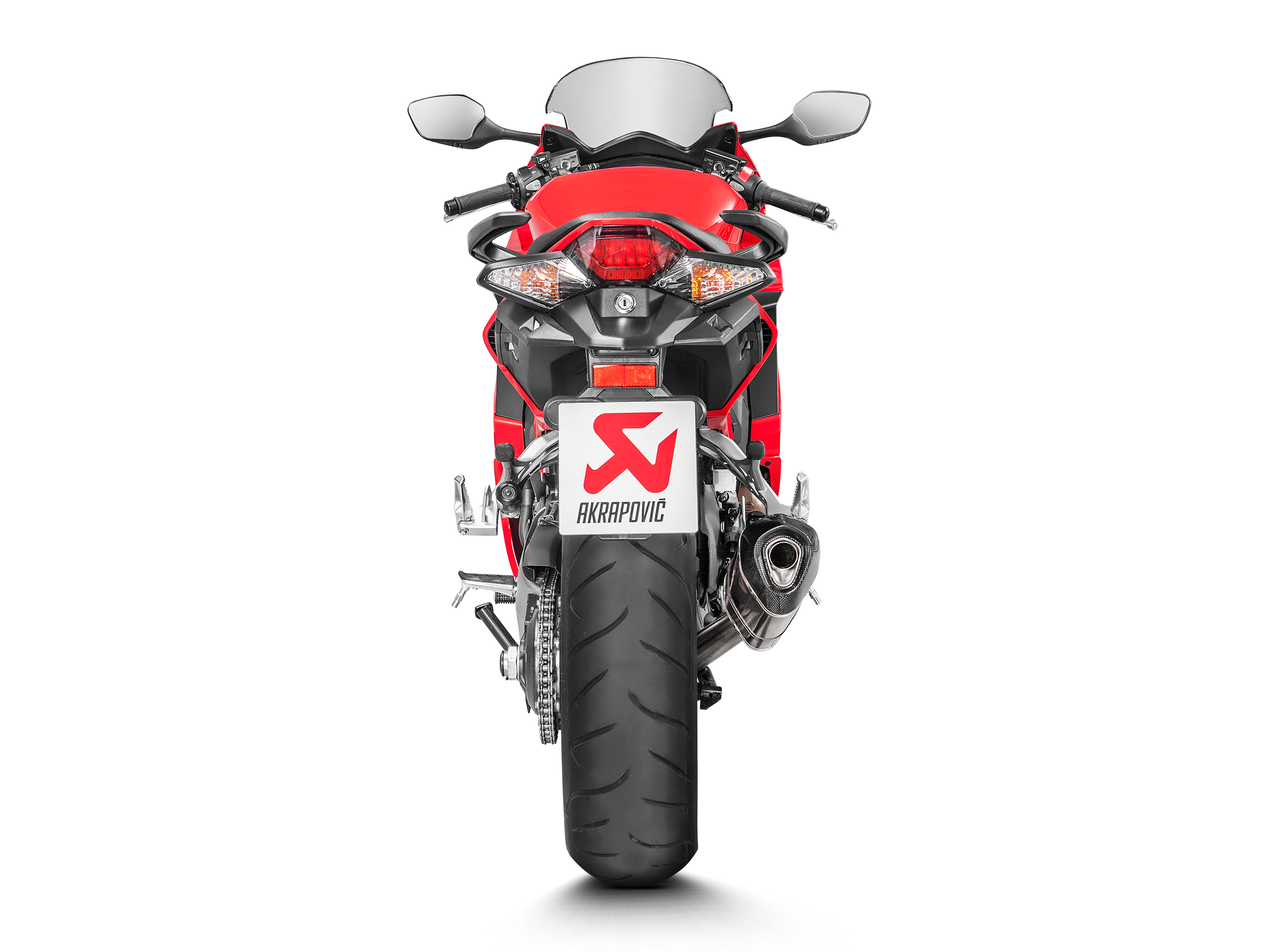 AKRAPOVIC TERMINALE TITANIO HONDA VFR 800F VFR 800X CROSSRUNNER 2017-20 - AKRAPOVIC immagine 4