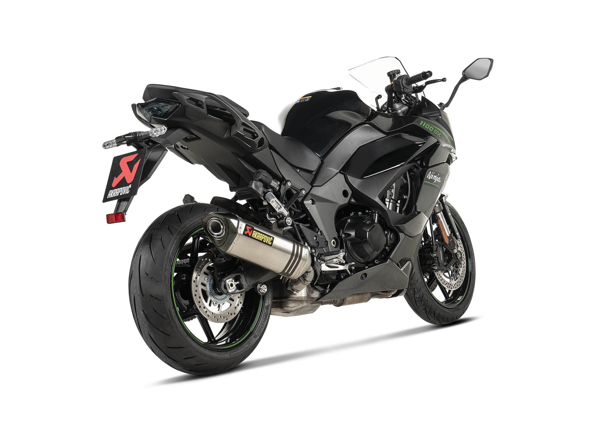AKRAPOVIC TERMINALE TITANIO KAWASAKI NINJA 1000SX 2020-26 - AKRAPOVIC immagine 6