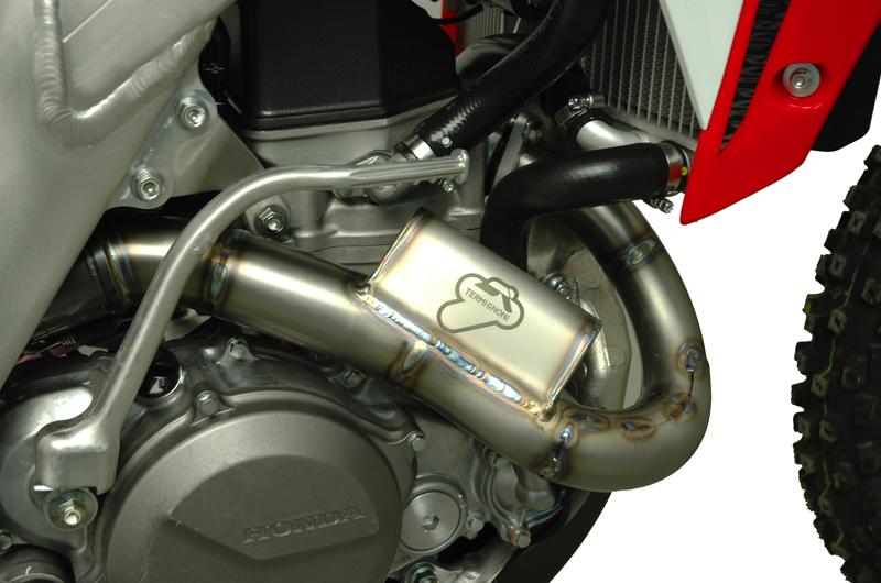 DOPPIO TERMINALE SCARICO TERMIGNONI RACING INOX HONDA CRF 250 R 2015 - 16
