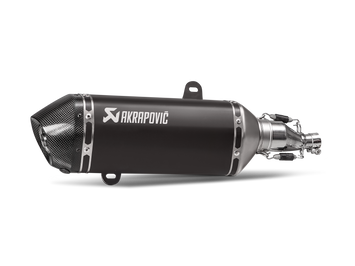 AKRAPOVIC TERMINALE ACCIAIO INOX VESPA GTS 125 / 150 I.E SUPER 2017-20 - AKRAPOVIC