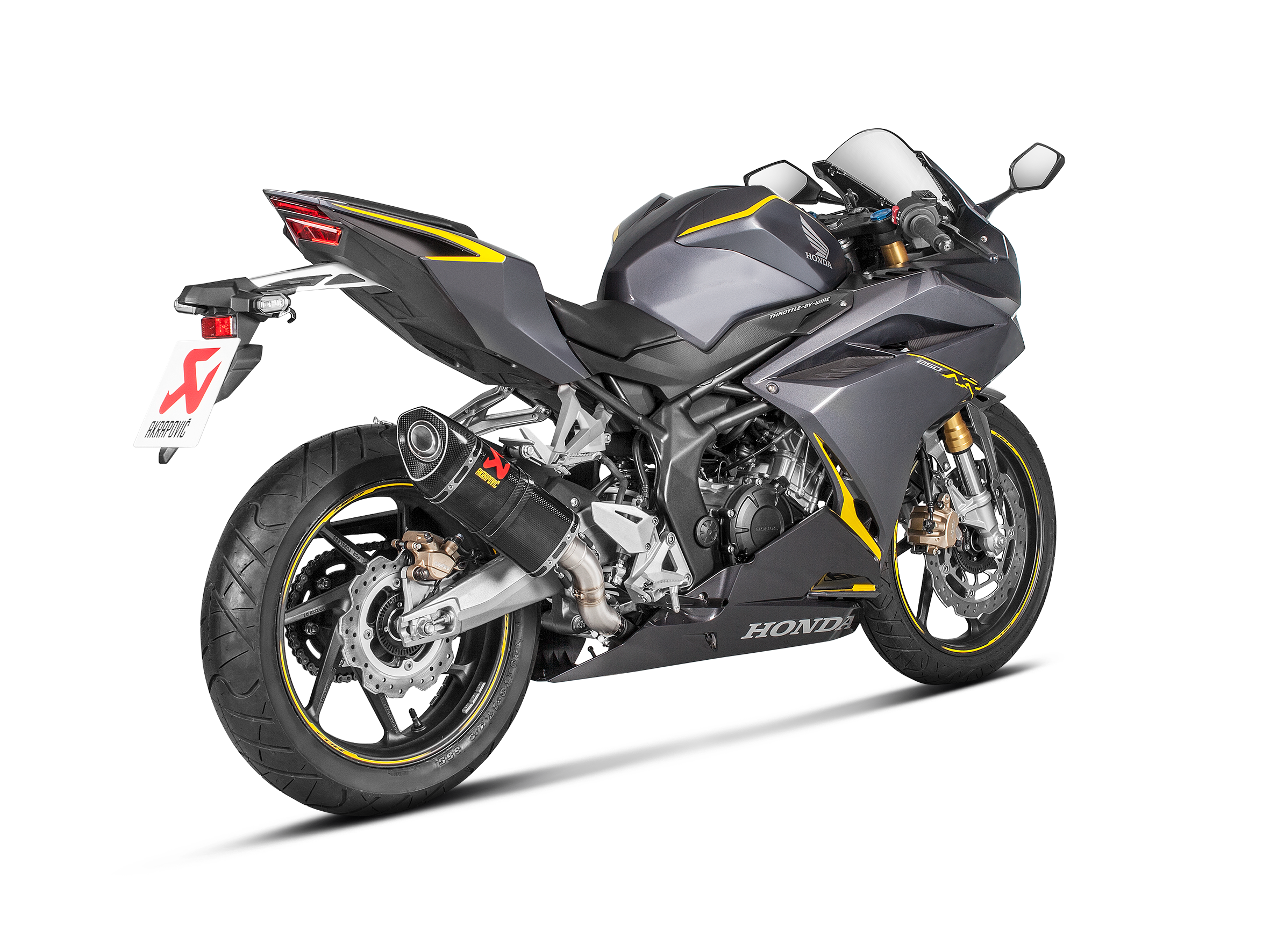 AKRAPOVIC TERMINALE CARBONIO RACING HONDA CBR 250 RR 2017-26 - AKRAPOVIC immagine 3