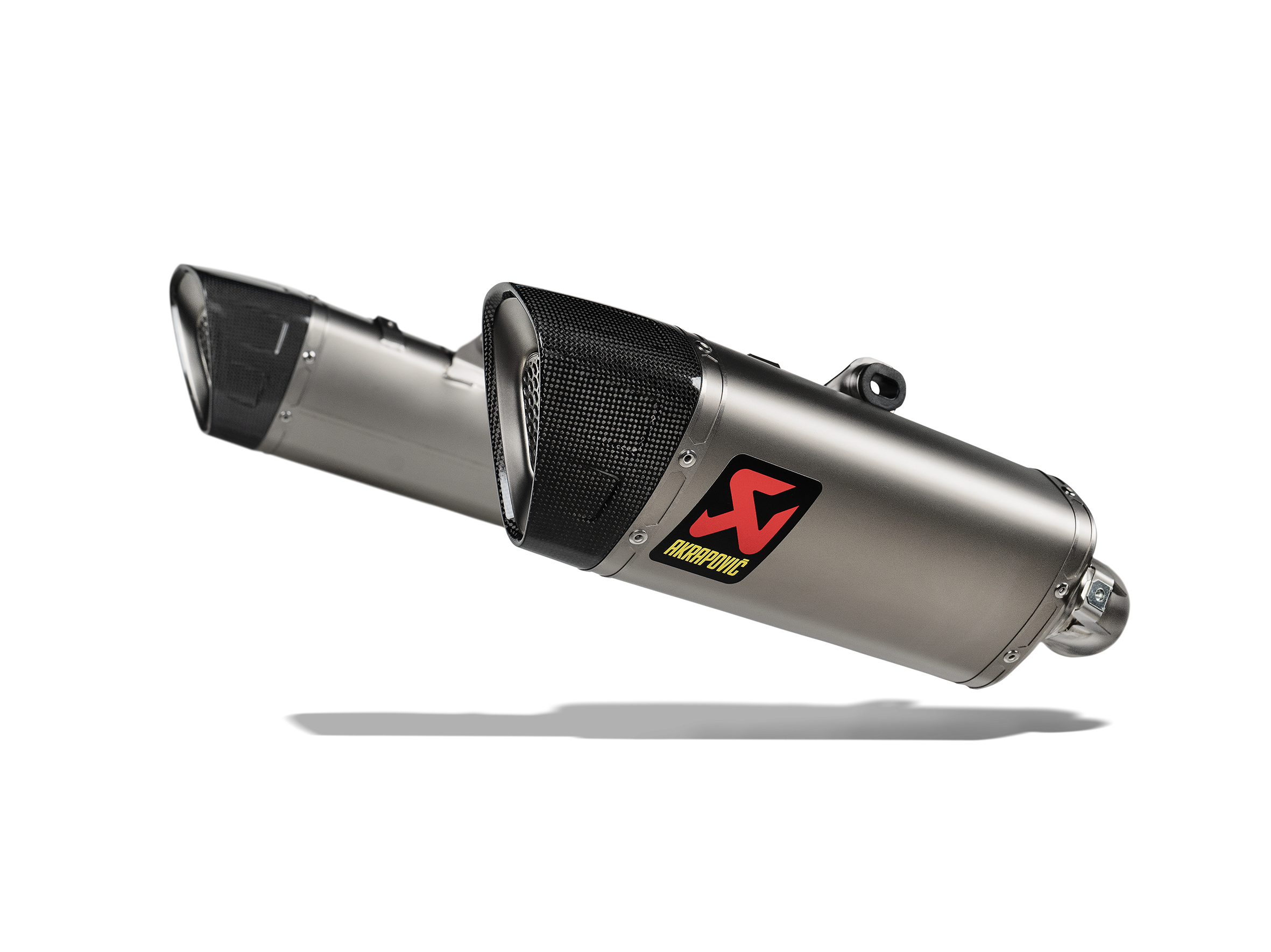 AKRAPOVIC TERMINALE TITANIO OMOLOGATO DUCATI HYPERMOTARD 698 2025 - AKRAPOVIC