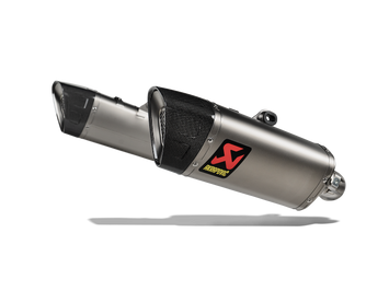 AKRAPOVIC TERMINALE TITANIO OMOLOGATO DUCATI HYPERMOTARD 698 2025 - AKRAPOVIC