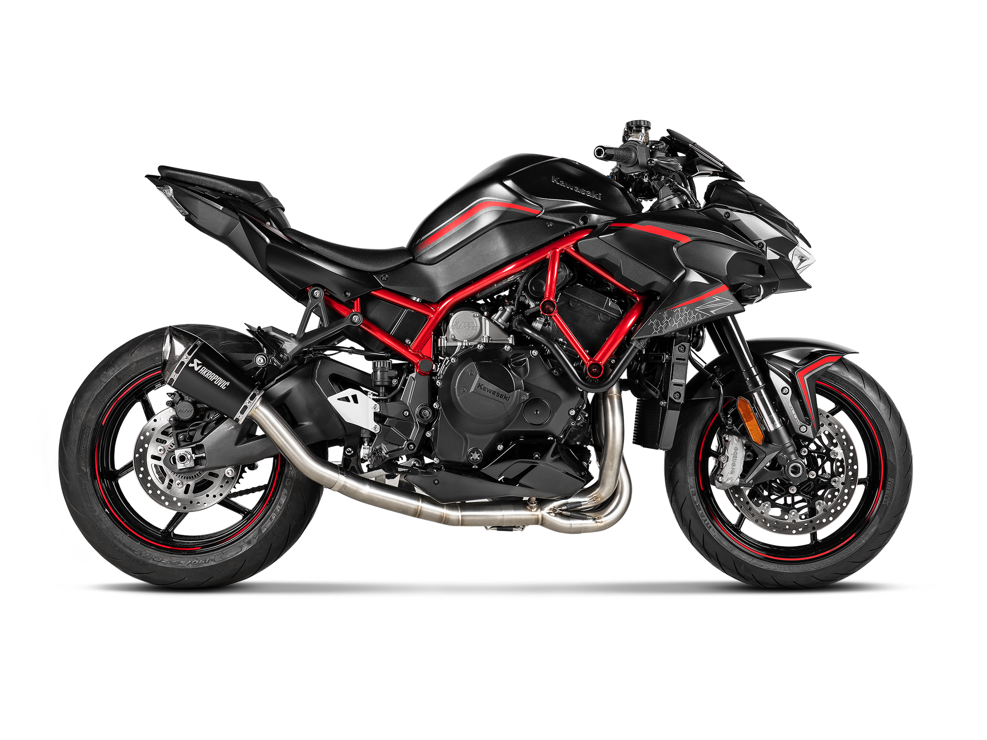 AKRAPOVIC COLLETTORI SCARICO ACCIAIO INOX RACING KAWASAKI Z H2 2020-23 - AKRAPOVIC immagine 4