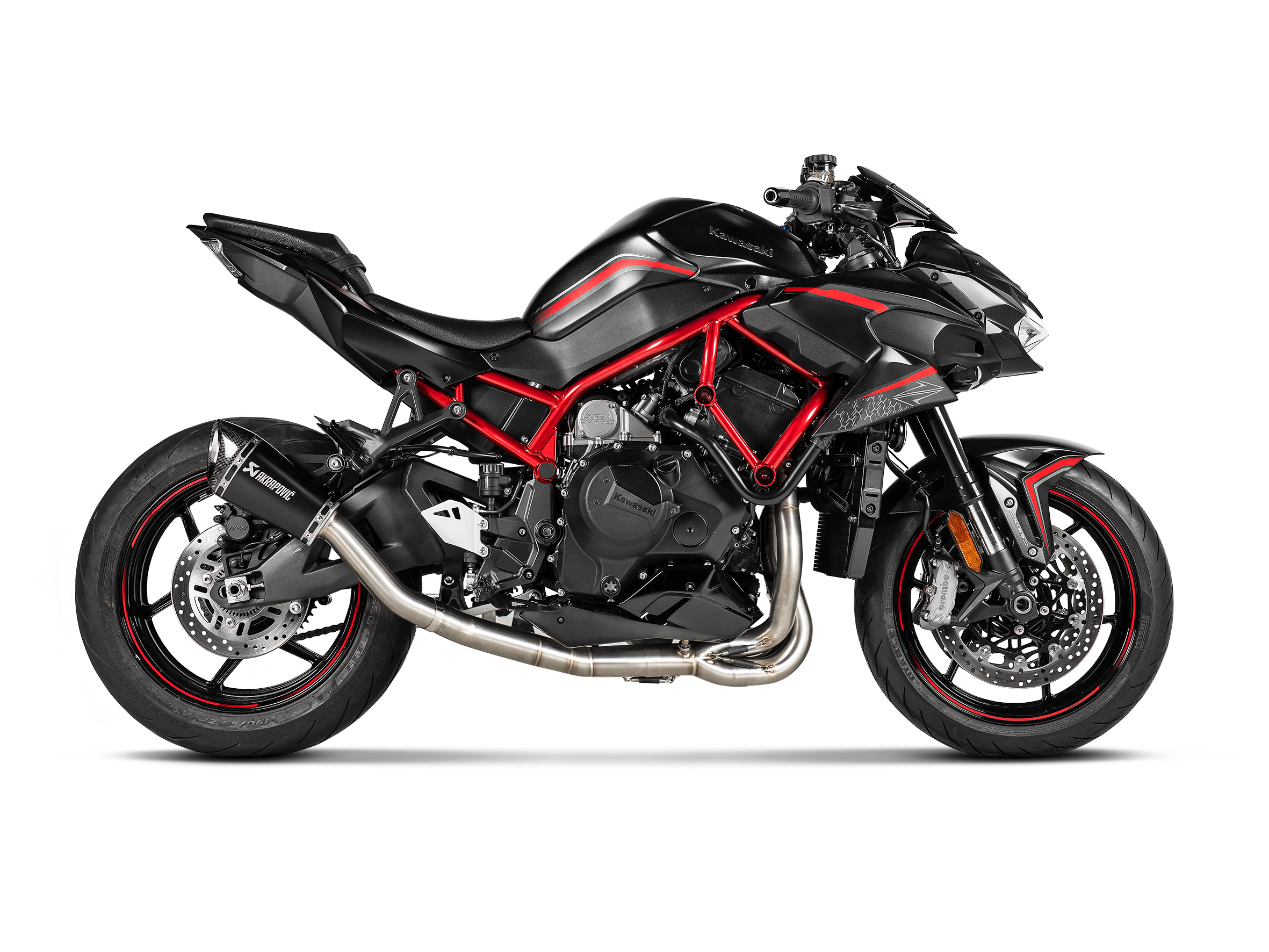 AKRAPOVIC COLLETTORI SCARICO ACCIAIO INOX RACING KAWASAKI Z H2 2020-23 - AKRAPOVIC immagine 4