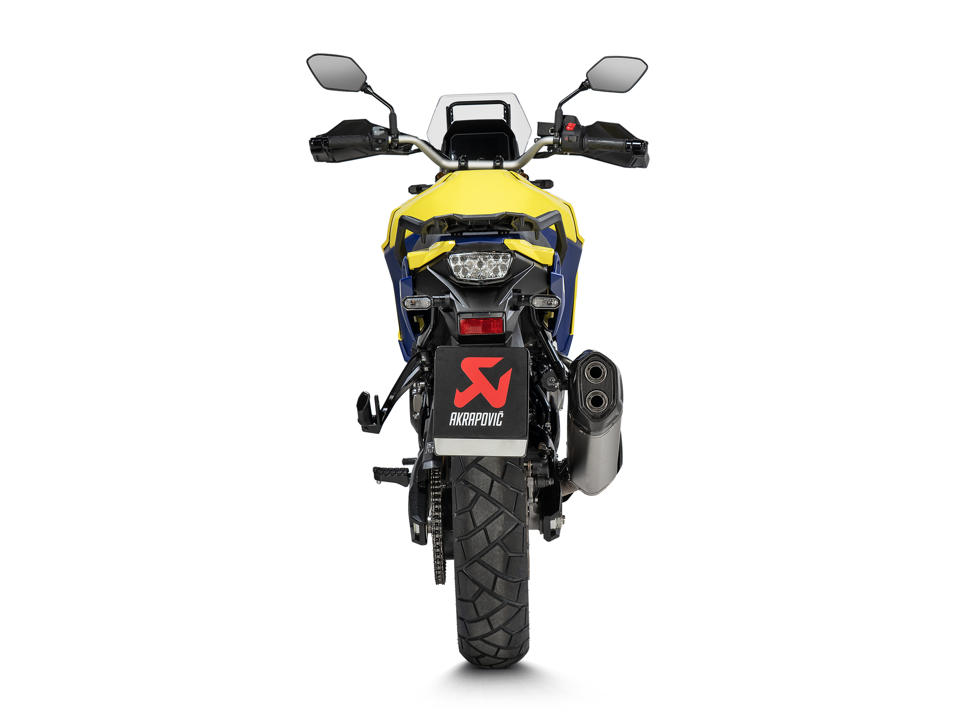 AKRAPOVIC TERMINALE TITANIO SUZUKI V STROM 800 2022-26 - AKRAPOVIC immagine 4