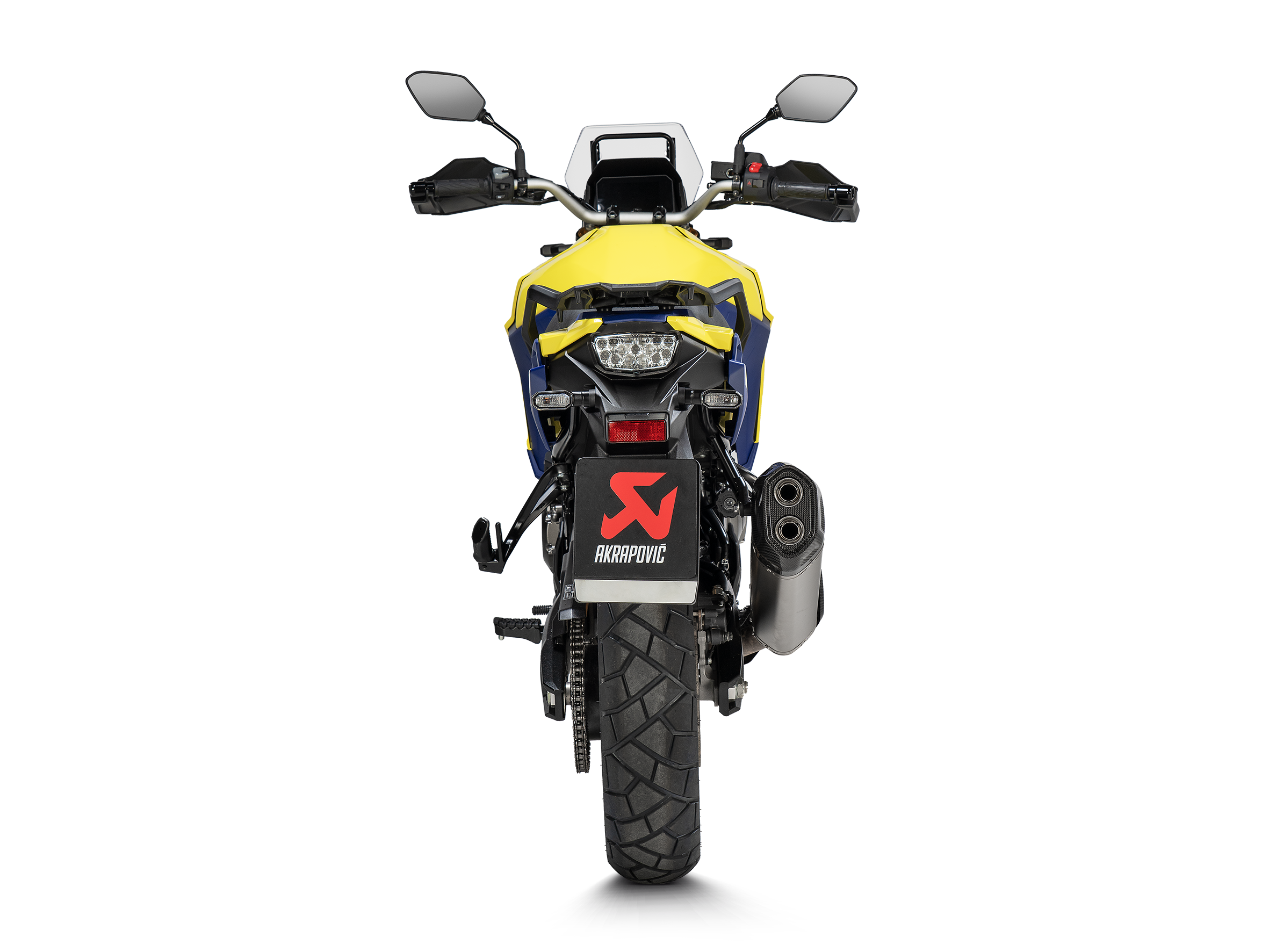 AKRAPOVIC TERMINALE TITANIO SUZUKI V STROM 800 2022-26 - AKRAPOVIC immagine 4