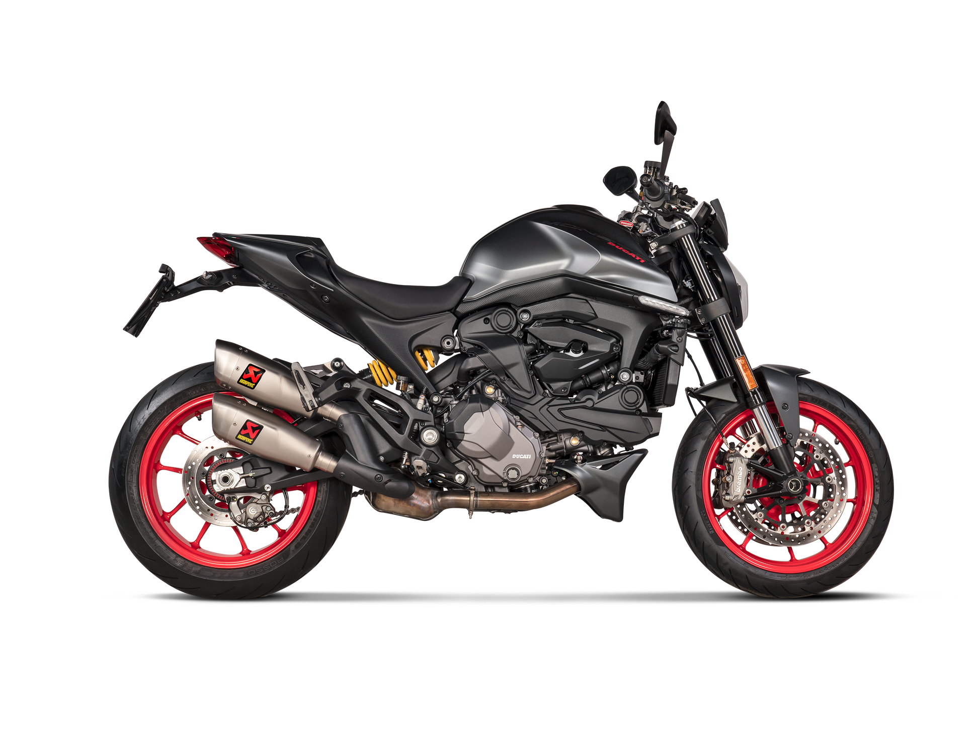 AKRAPOVIC TERMINALE TITANIO DUCATI MONSTER 2021-24 - AKRAPOVIC immagine 2