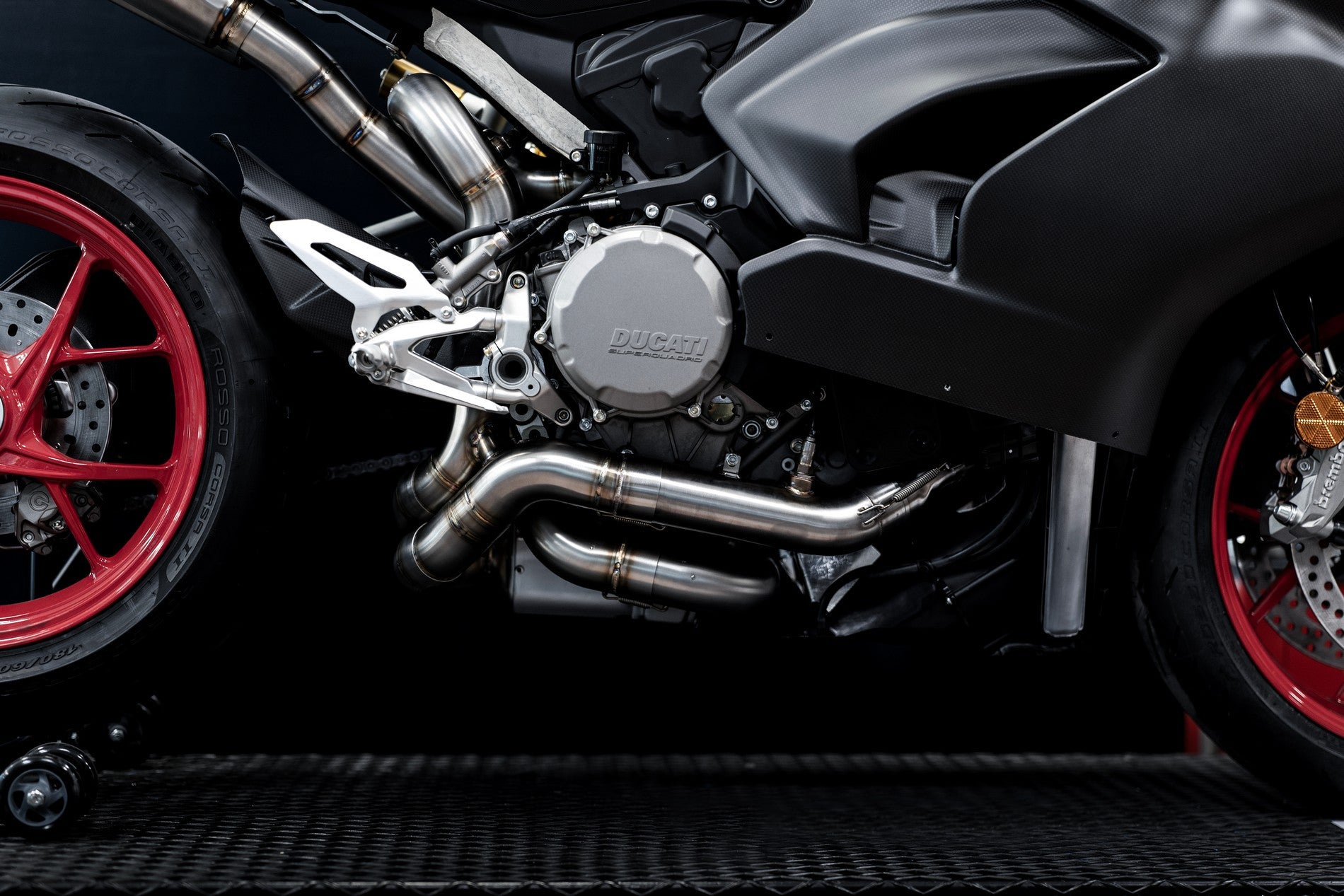 ZARD FULL EXHAUST SYSTEM STAINLESS STEEL RACING DUCATI PANIGALE V2 2020-24