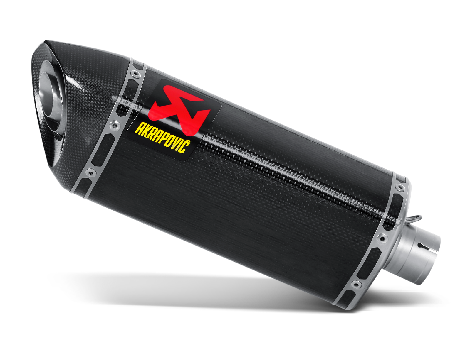 AKRAPOVIC TERMINALE CARBONIO YAMAHA YZF R6 2008-09 - AKRAPOVIC