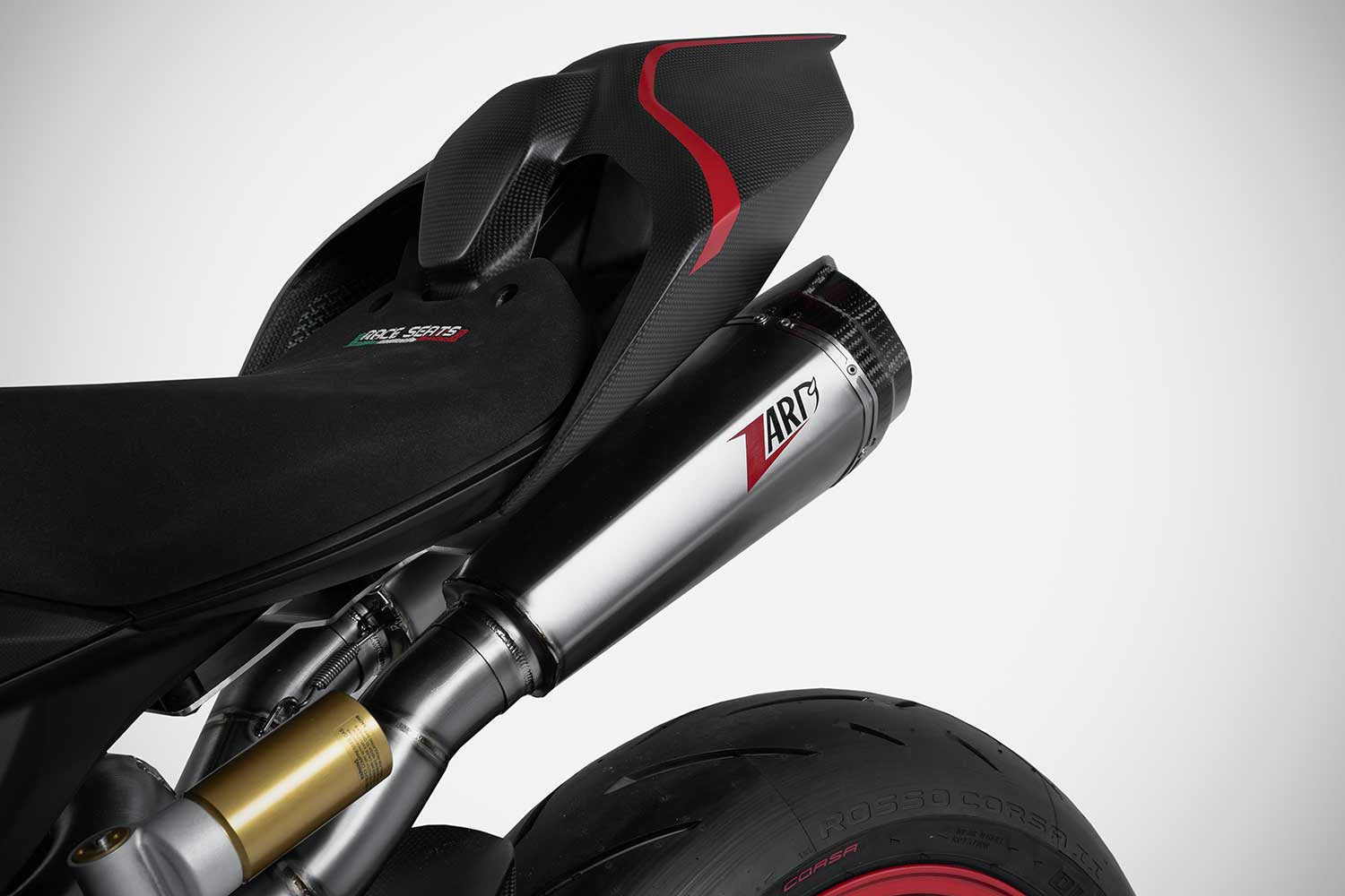 ZARD FULL EXHAUST SYSTEM STAINLESS STEEL RACING DUCATI PANIGALE V2 2020-24