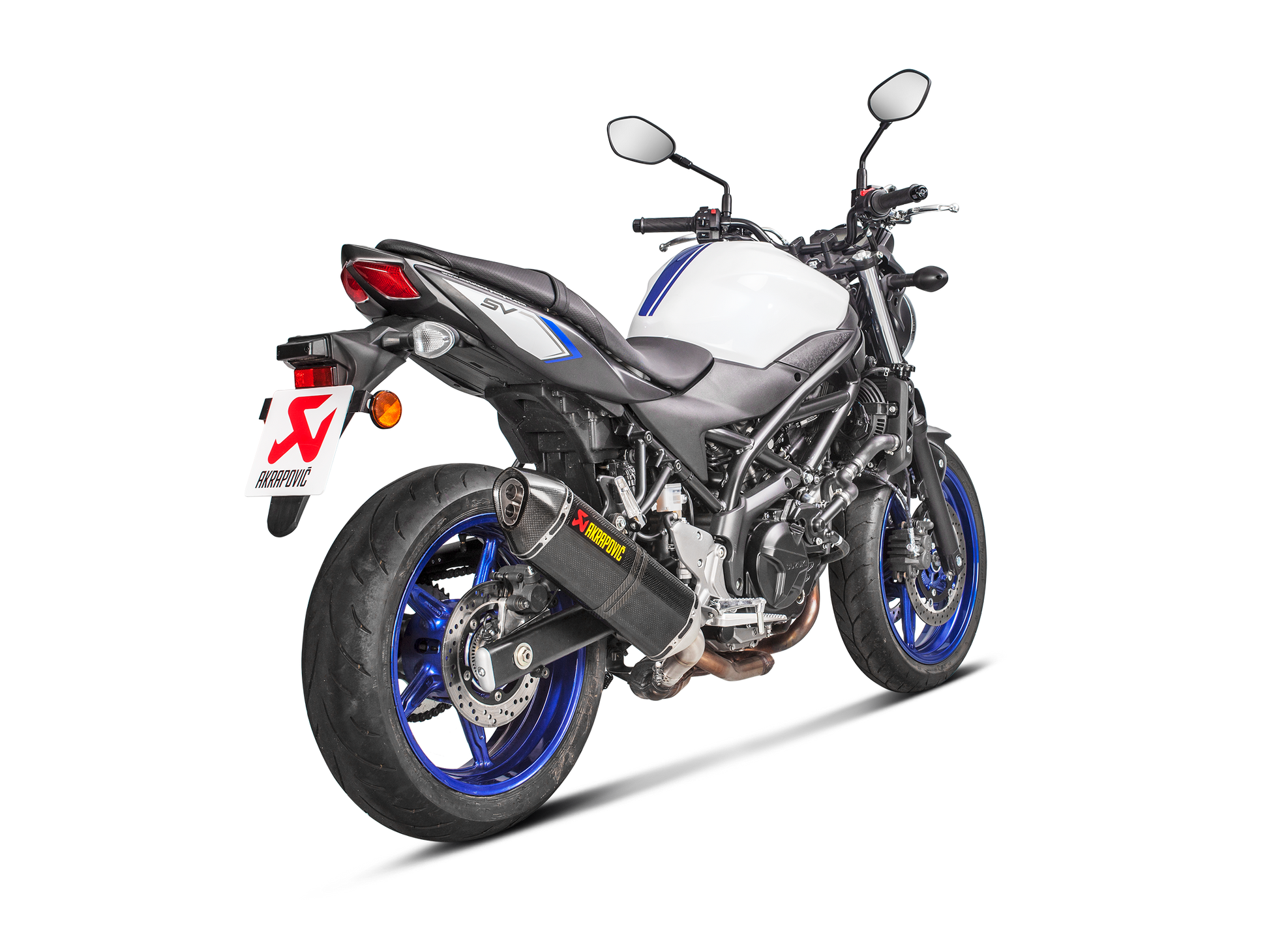 AKRAPOVIC TERMINALE CARBONIO SUZUKI SV 650 SV 650 X 2016-23 - AKRAPOVIC immagine 3