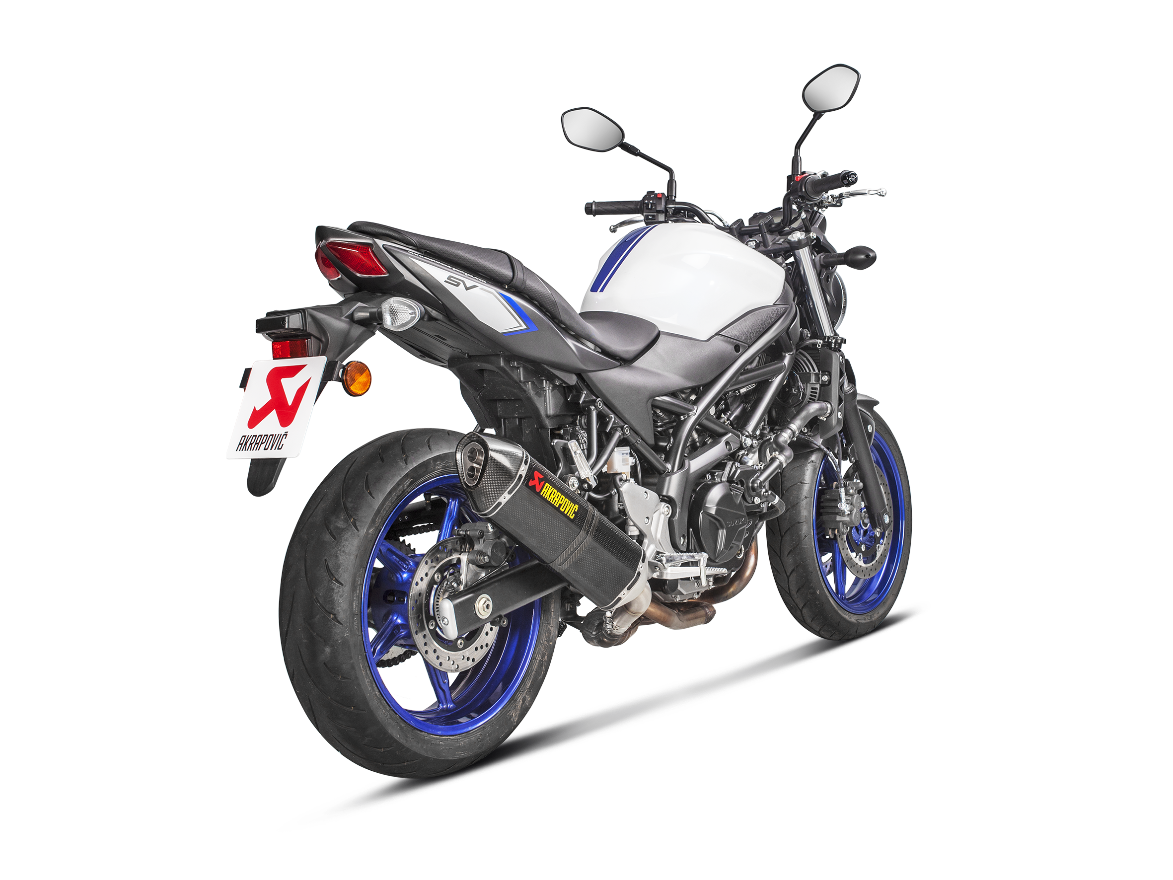 AKRAPOVIC TERMINALE CARBONIO SUZUKI SV 650 SV 650 X 2016-23 - AKRAPOVIC immagine 3