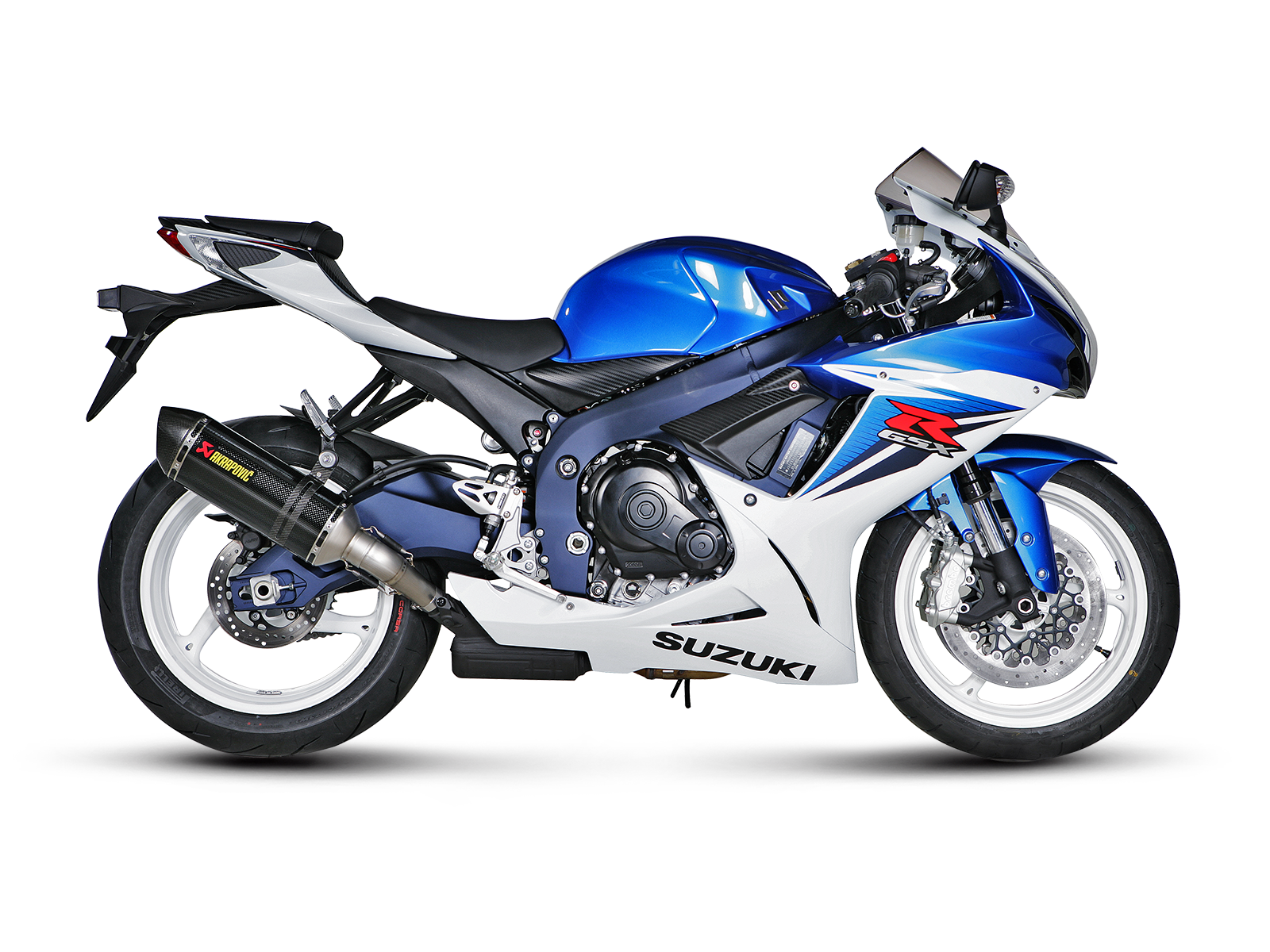 AKRAPOVIC TERMINALE CARBONIO SUZUKI GSX R 600 / 750 2011-17 - AKRAPOVIC immagine 2