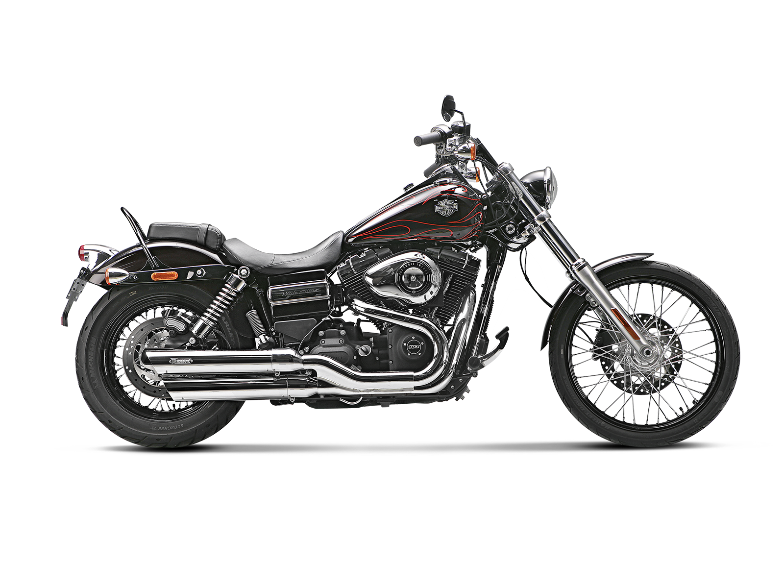 AKRAPOVIC TERMINALE CROMATO HARLEY-DAVIDSON DYNA VARI MODELLI 2008-16 - AKRAPOVIC immagine 3