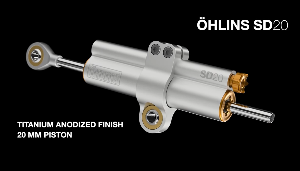 AMMORTIZZATORE DI STERZO LINEARE UNIVERSALE CORSA 90 OHLINS