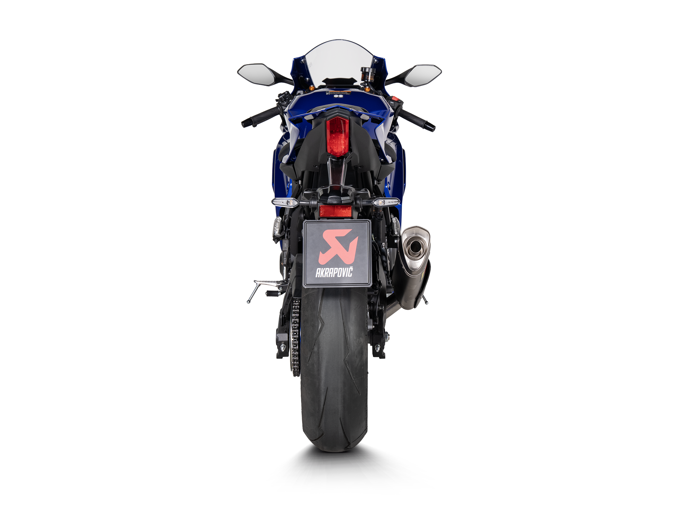 AKRAPOVIC TERMINALE TITANIO OMOLOGATO YAMAHA R7 2026 - AKRAPOVIC immagine 4
